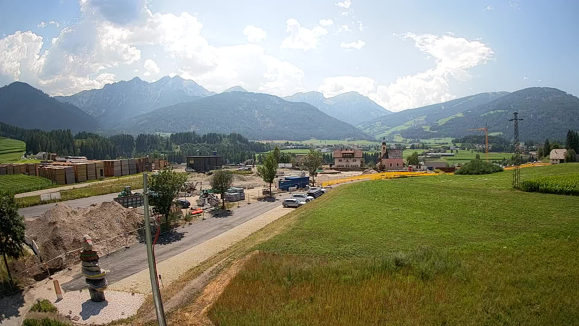 Webcam Rasun / Kronplatz – Vista en vivo desde el valle de Anterselva