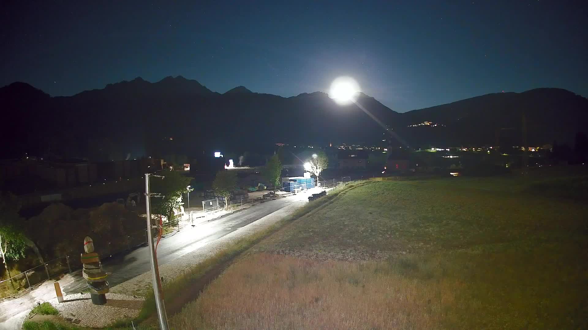 Webcam Rasun / Plan de Corones – Vista live dalla Valle di Anterselva