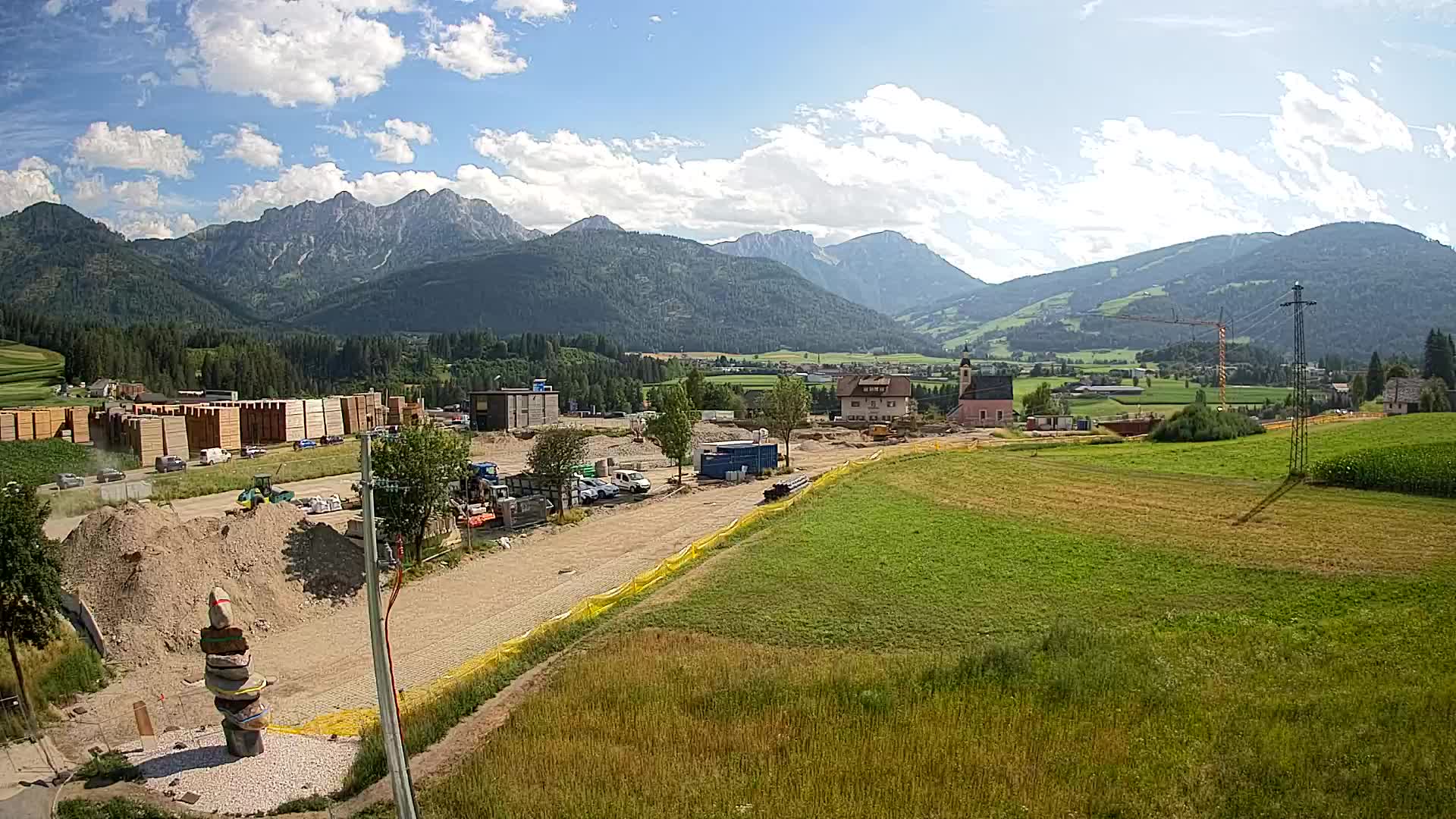Webcam Rasun / Kronplatz – Vista en vivo desde el valle de Anterselva