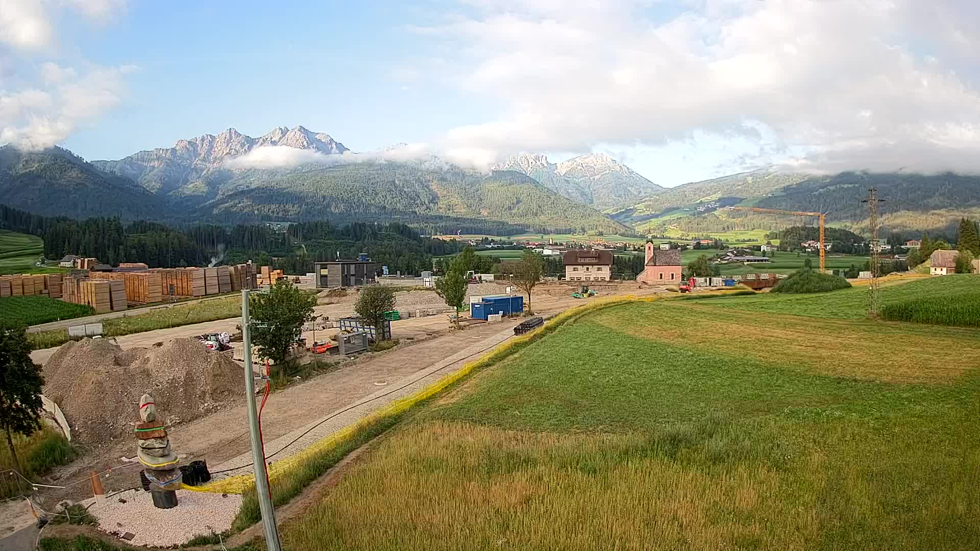 Webcam Rasen / Kronplatz – Live View from the Antholzertal Valley