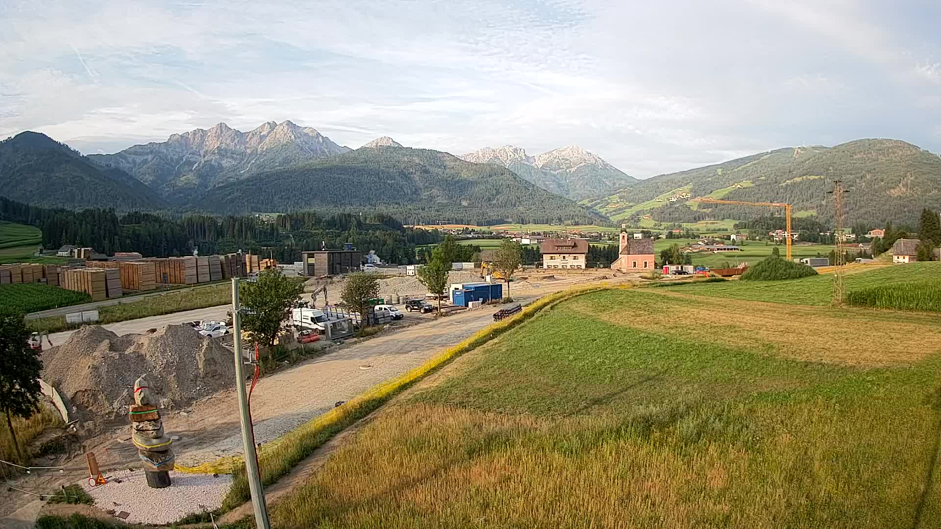 Webcam Rasun / Kronplatz – Vista en vivo desde el valle de Anterselva