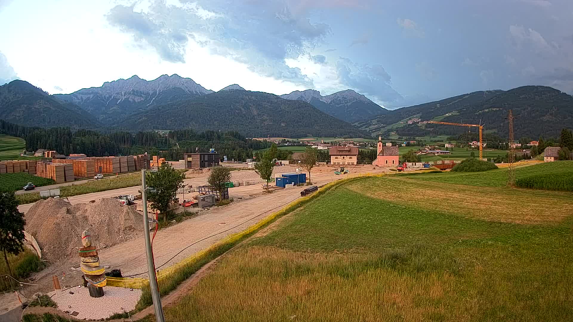 Webcam Rasun / Kronplatz – Vista en vivo desde el valle de Anterselva