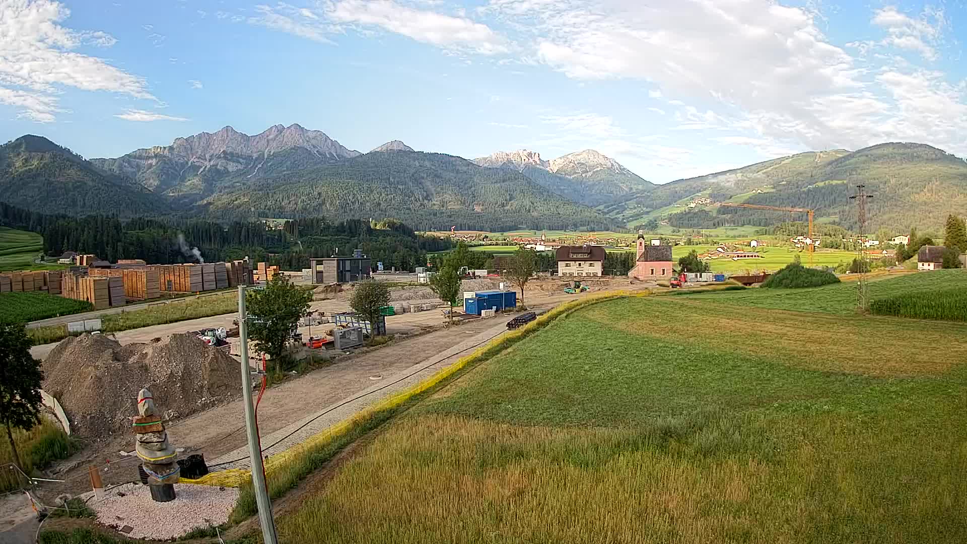Webcam Rasun / Kronplatz – Vista en vivo desde el valle de Anterselva