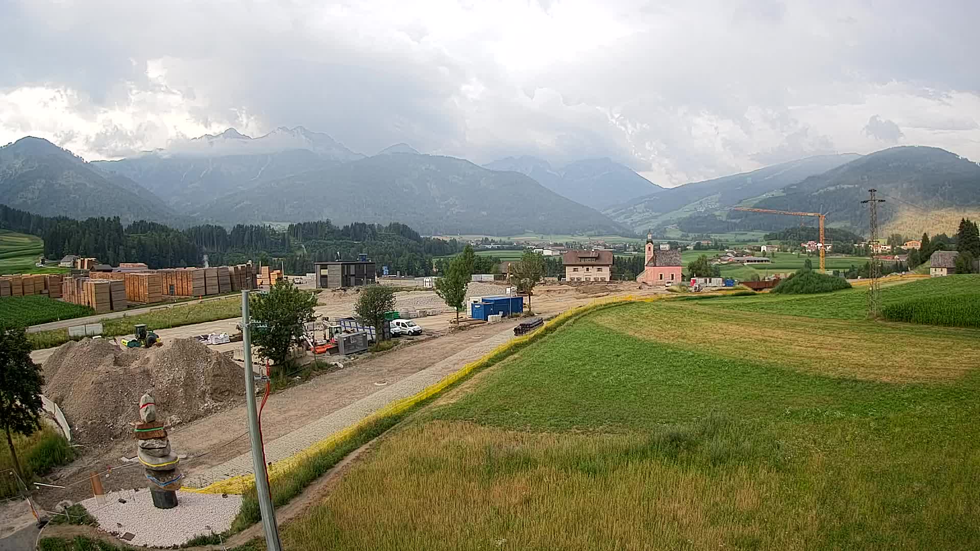 Webcam Rasun / Kronplatz – Vista en vivo desde el valle de Anterselva