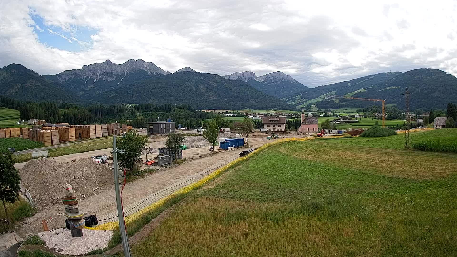 Webcam Rasun / Kronplatz – Vista en vivo desde el valle de Anterselva