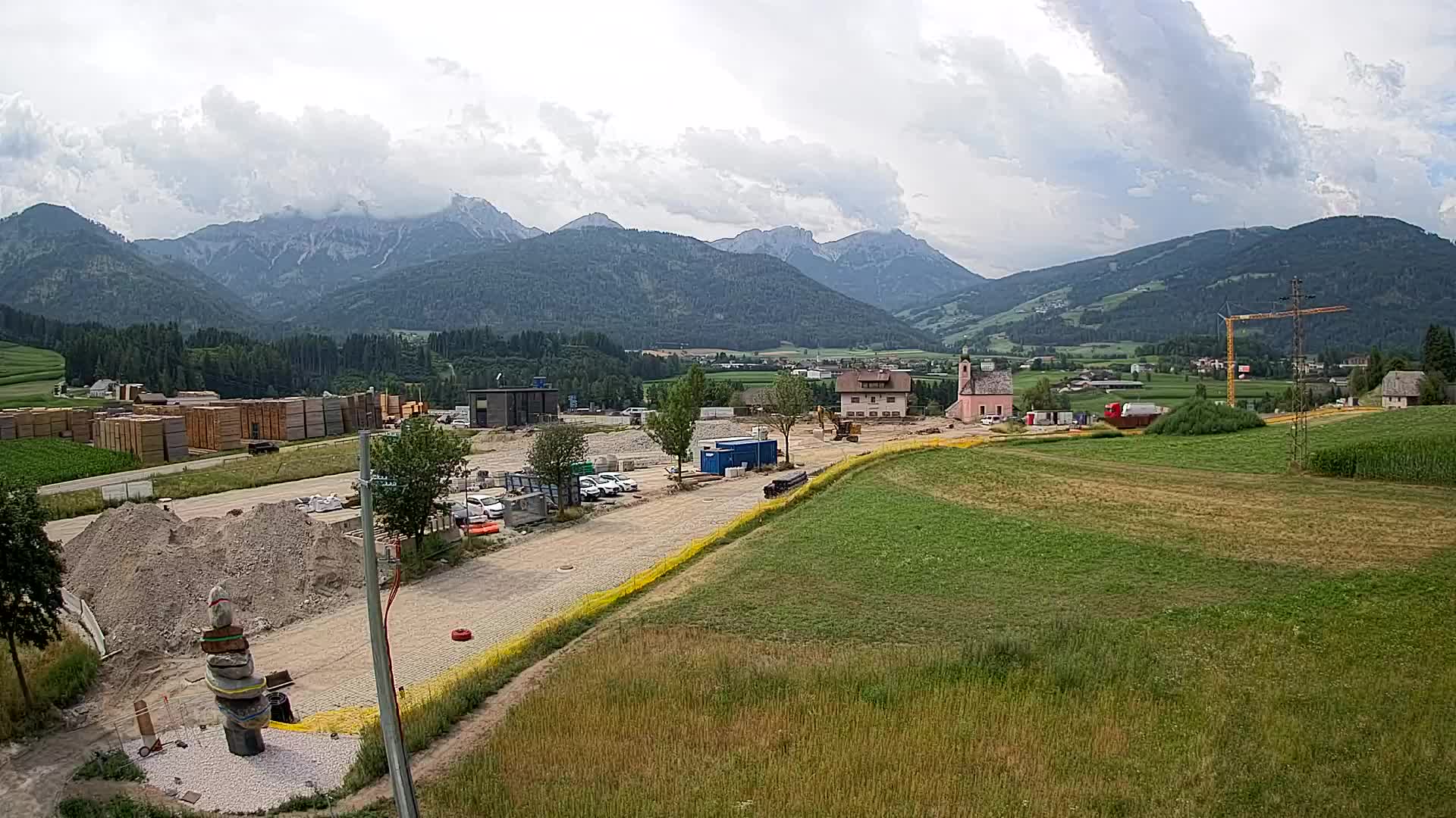 Web kamera Rasun / Kronplatz – Pogled v živo iz doline Anterselva