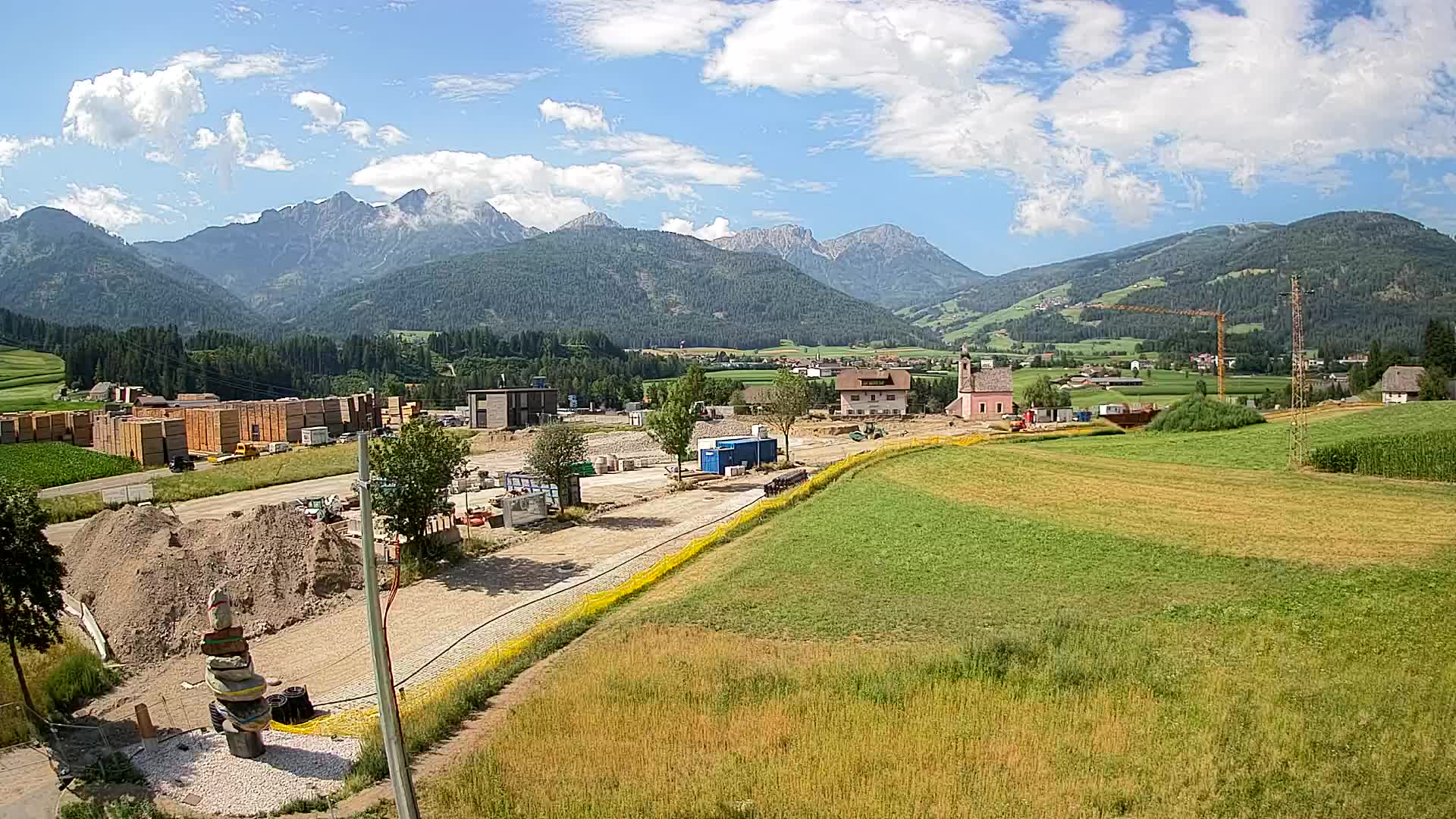Webcam Rasun / Kronplatz – Vista en vivo desde el valle de Anterselva
