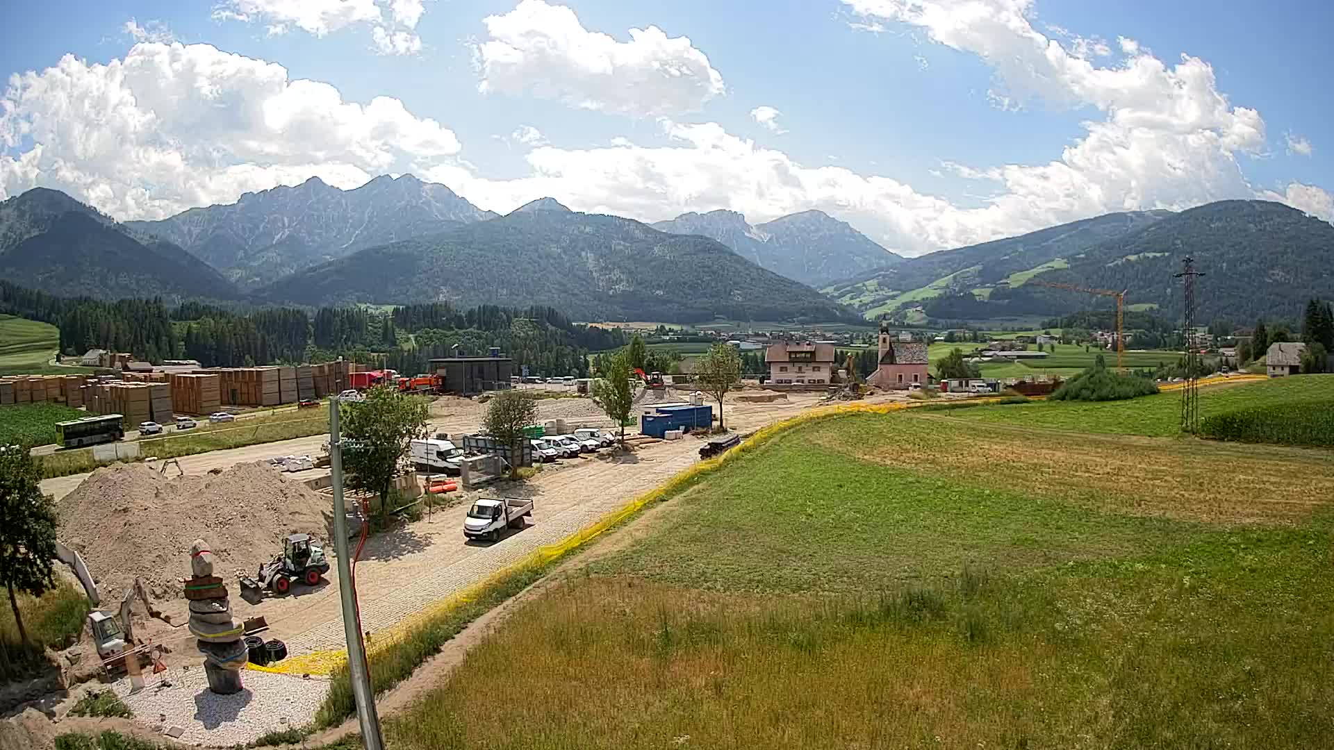 Webcam Rasun / Kronplatz – Vista en vivo desde el valle de Anterselva