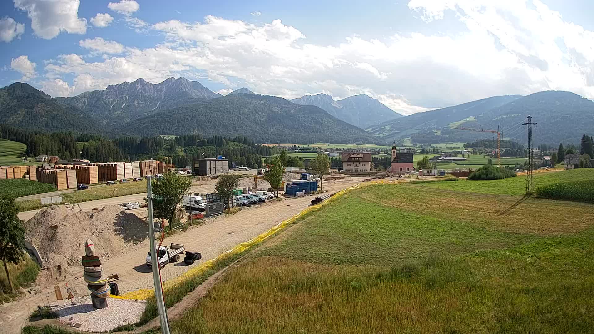 Webcam Rasun / Kronplatz – Vista en vivo desde el valle de Anterselva