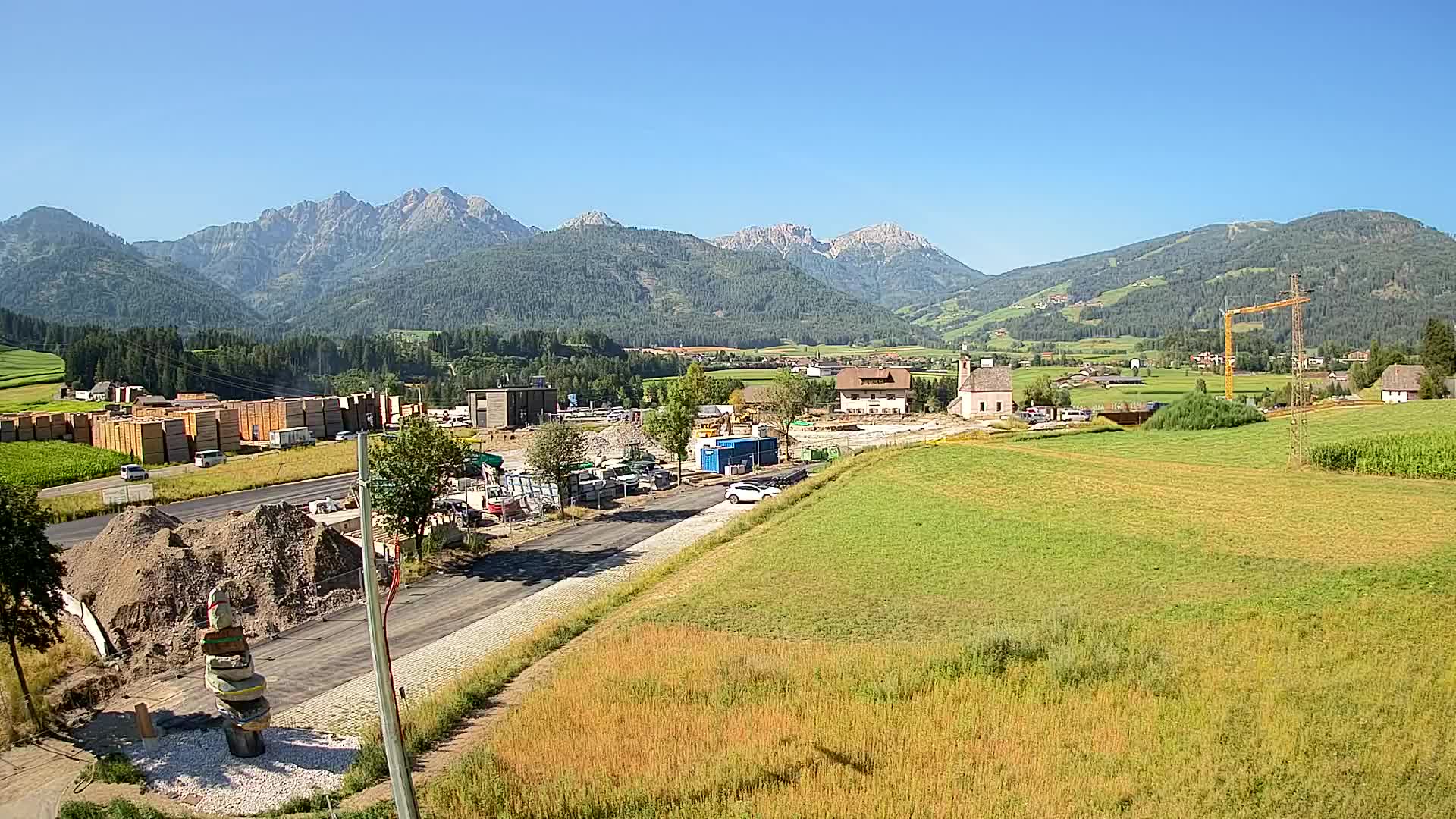 Webcam Rasen / Kronplatz – Live View from the Antholzertal Valley