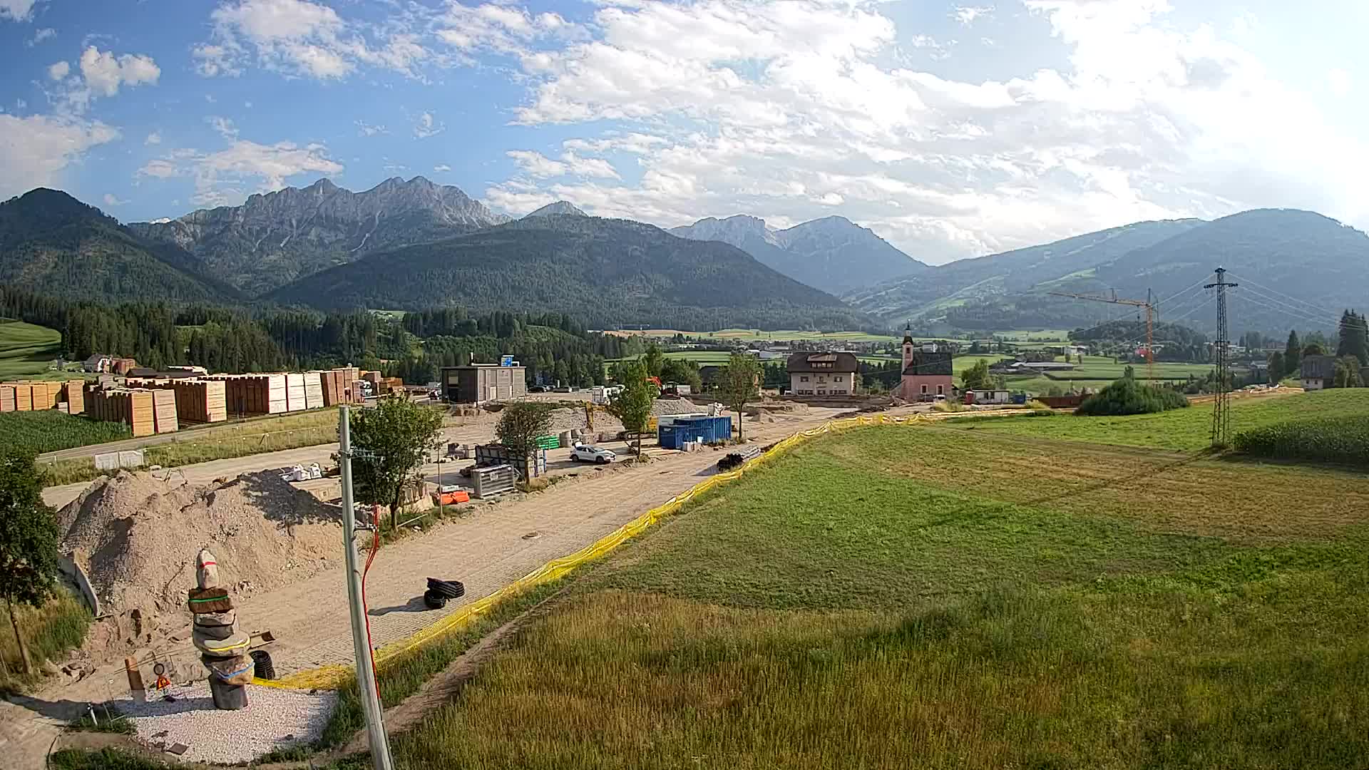 Webcam Rasun / Kronplatz – Vista en vivo desde el valle de Anterselva