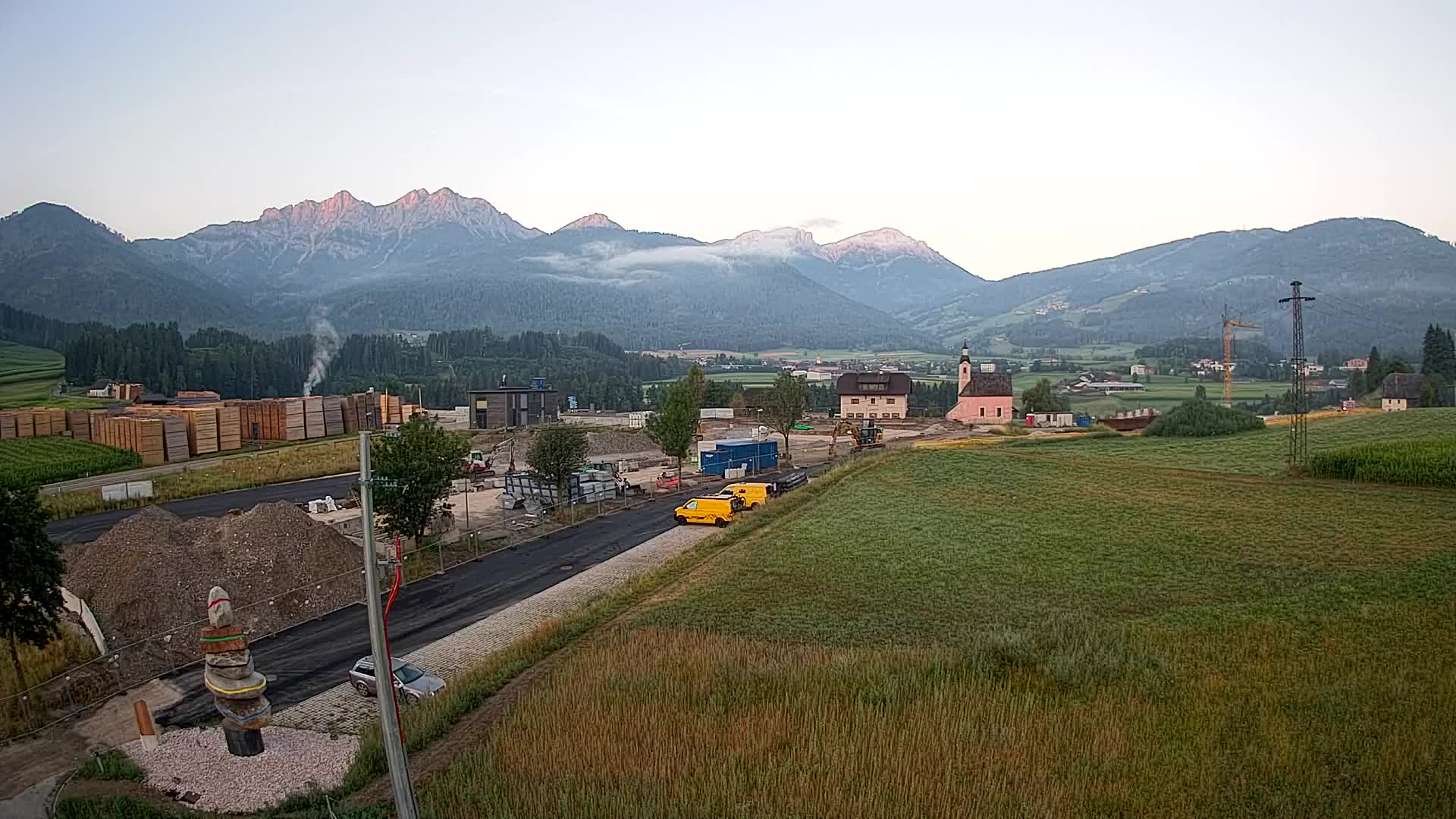Webcam Rasen / Kronplatz – Live View from the Antholzertal Valley