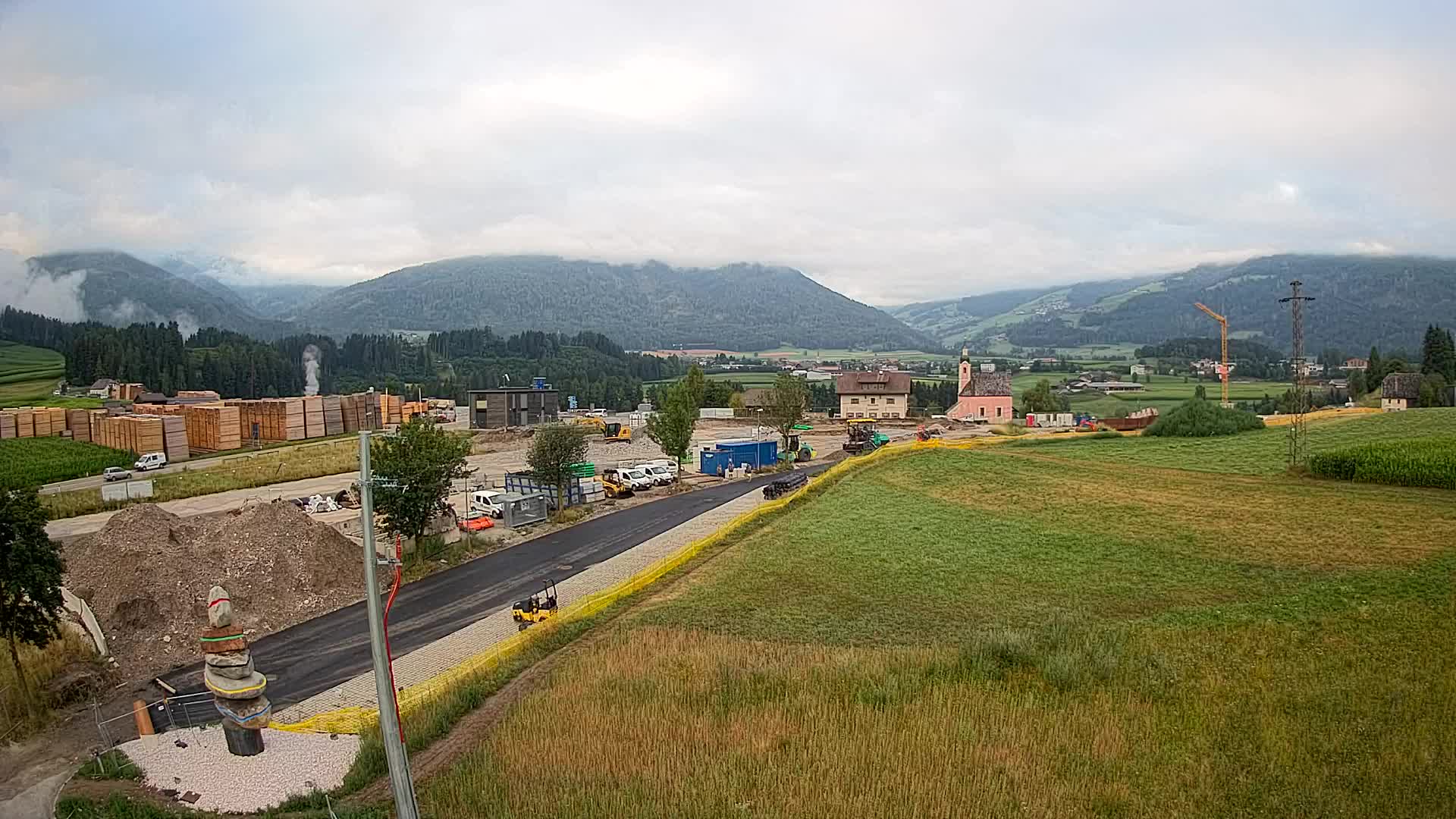 Webcam Rasen / Kronplatz – Live View from the Antholzertal Valley
