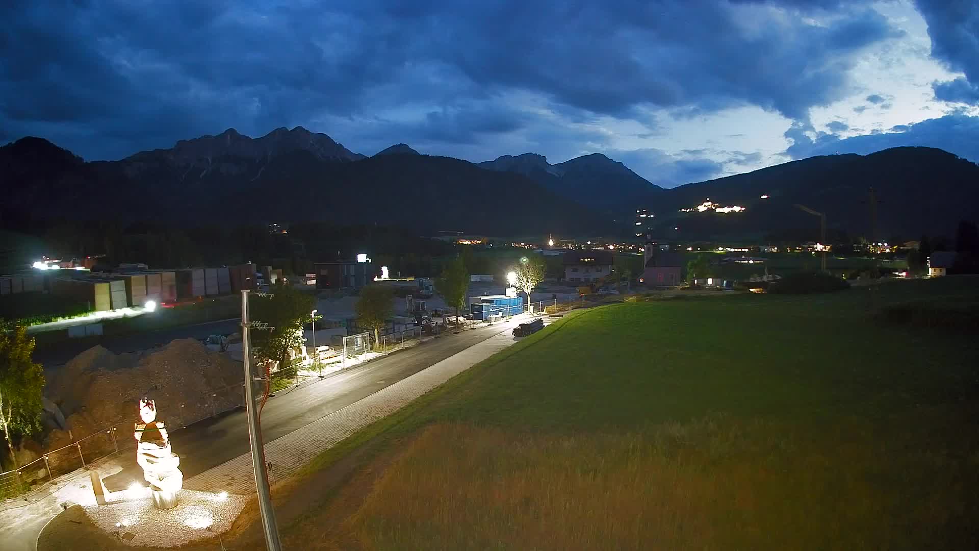 Webcam Rasun / Plan de Corones – Vista live dalla Valle di Anterselva