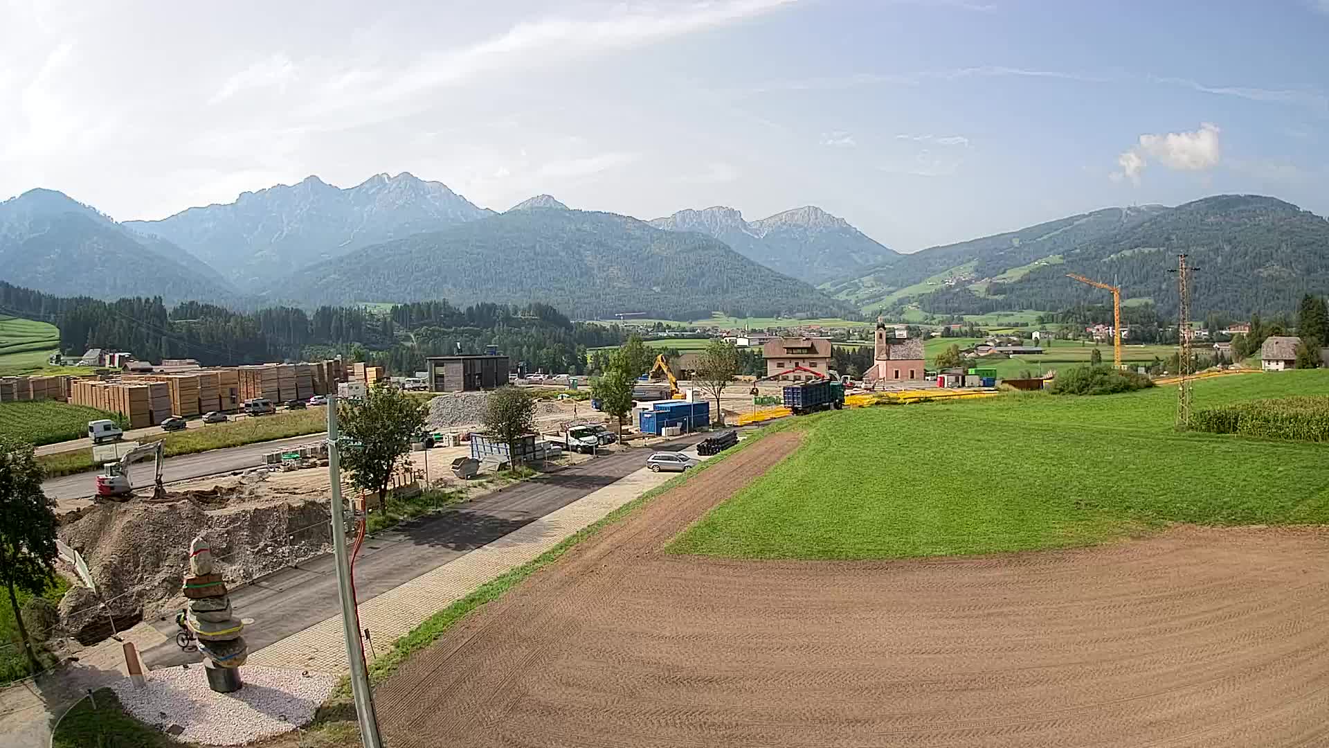 Webcam Rasun / Kronplatz – Vista en vivo desde el valle de Anterselva