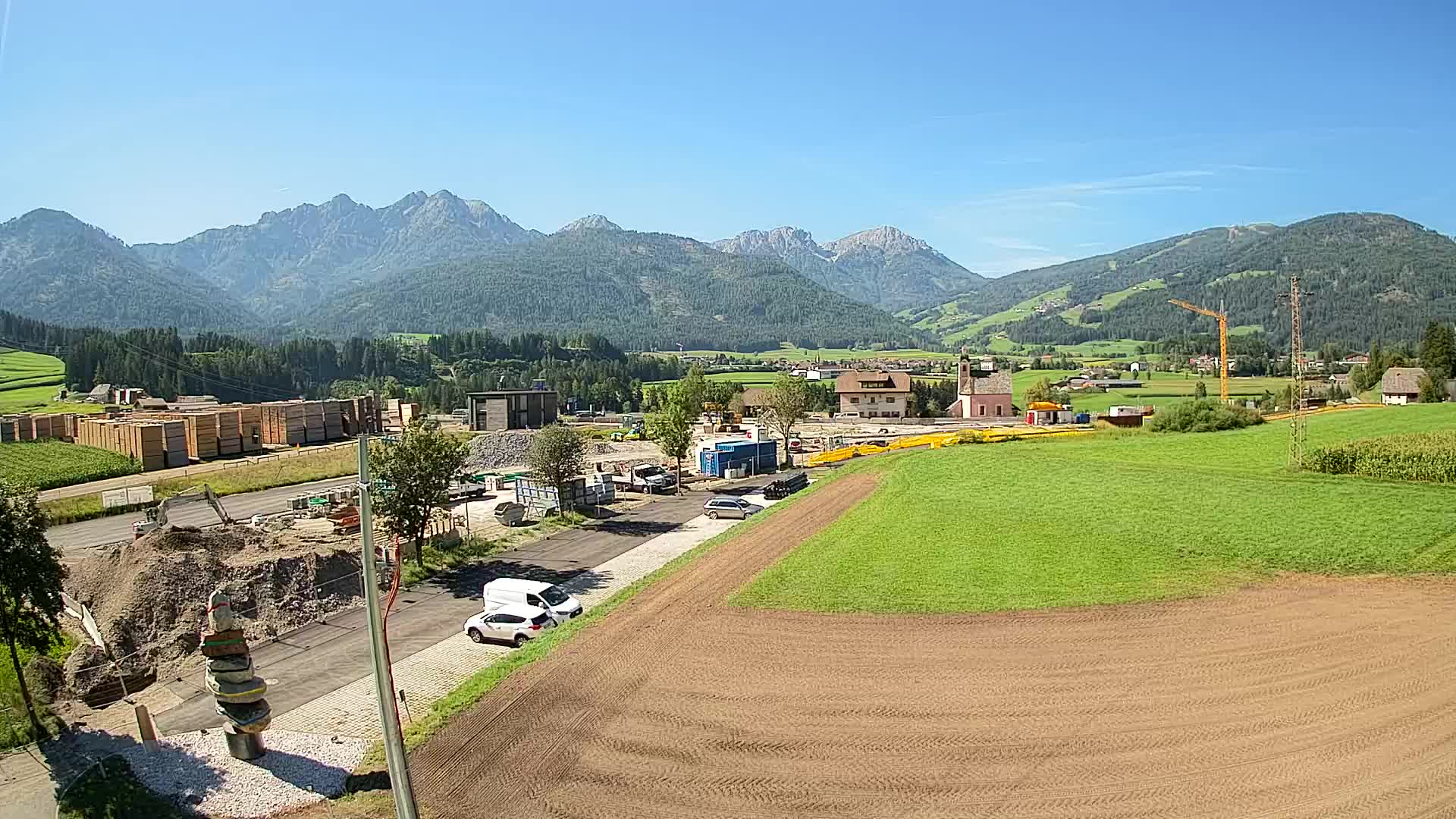 Web kamera Rasun / Kronplatz – Pogled v živo iz doline Anterselva