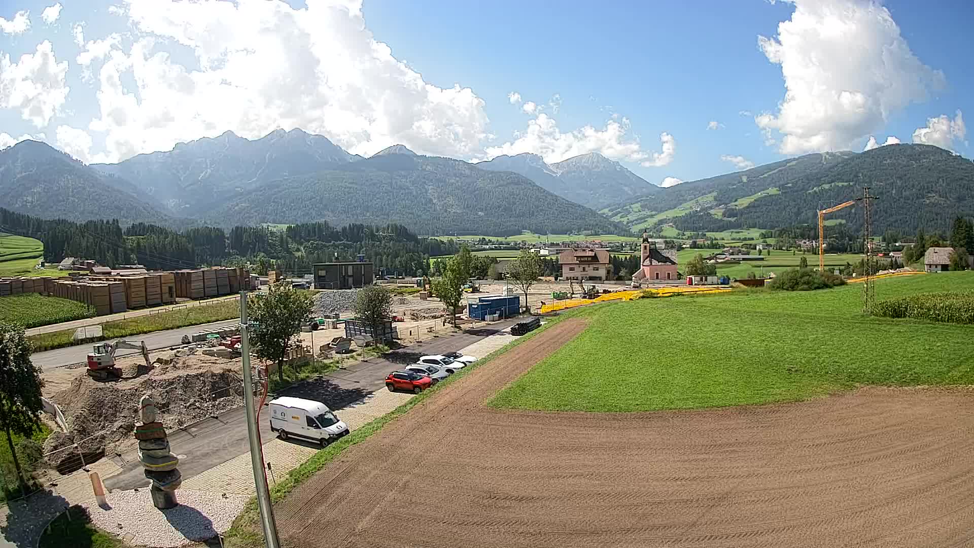 Web kamera Rasun / Kronplatz – Pogled v živo iz doline Anterselva