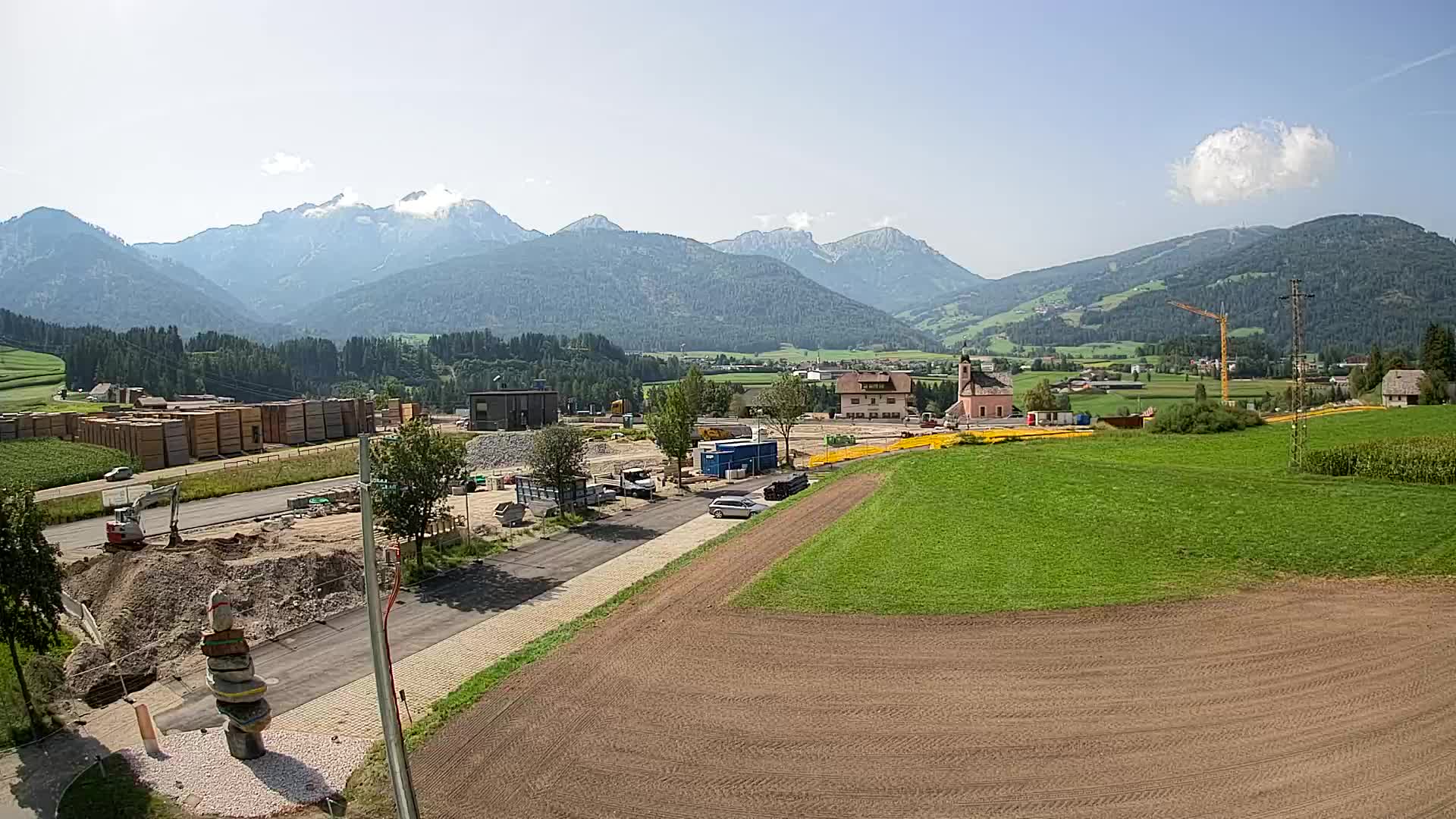 Webcam Rasun / Kronplatz – Vista en vivo desde el valle de Anterselva