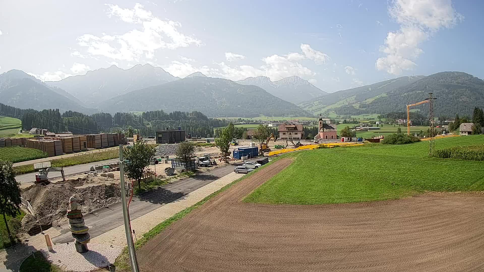 Webcam Rasen / Kronplatz – Liveblick aus dem Antholzertal