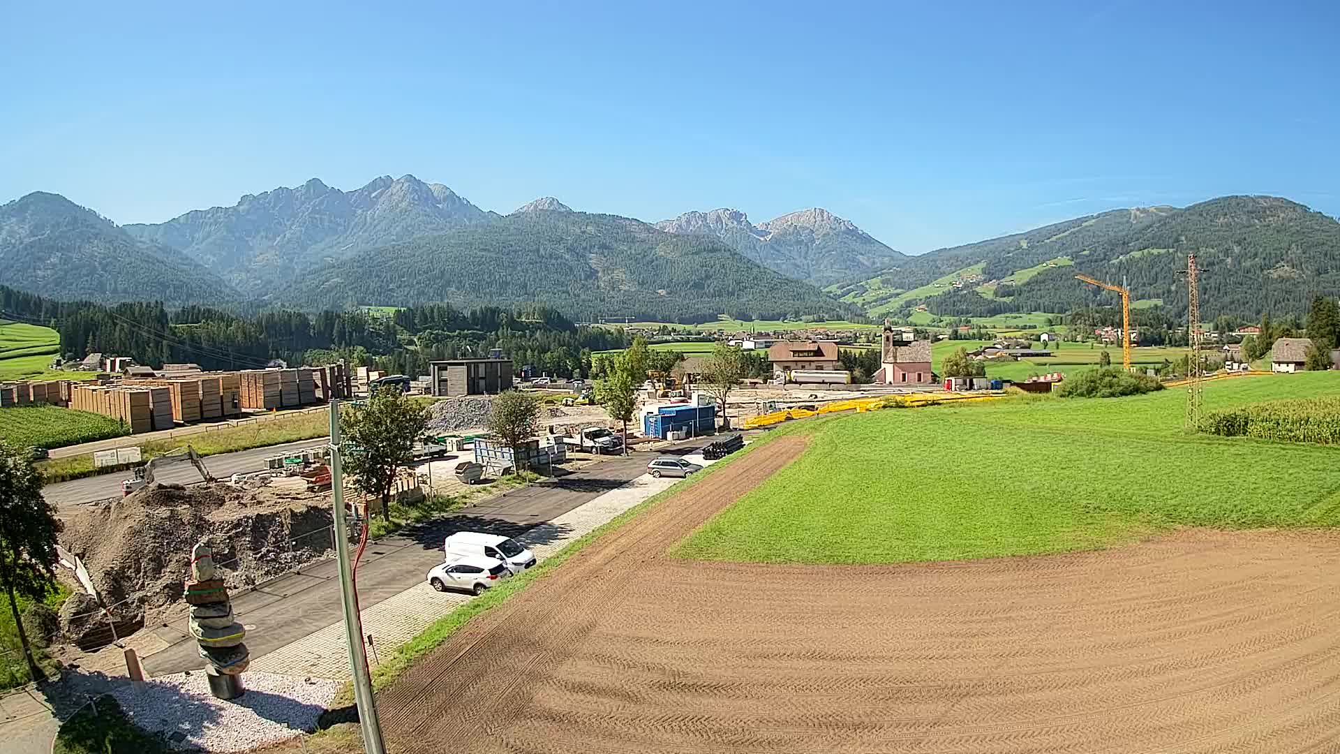 Web kamera Rasun / Kronplatz – Pogled v živo iz doline Anterselva
