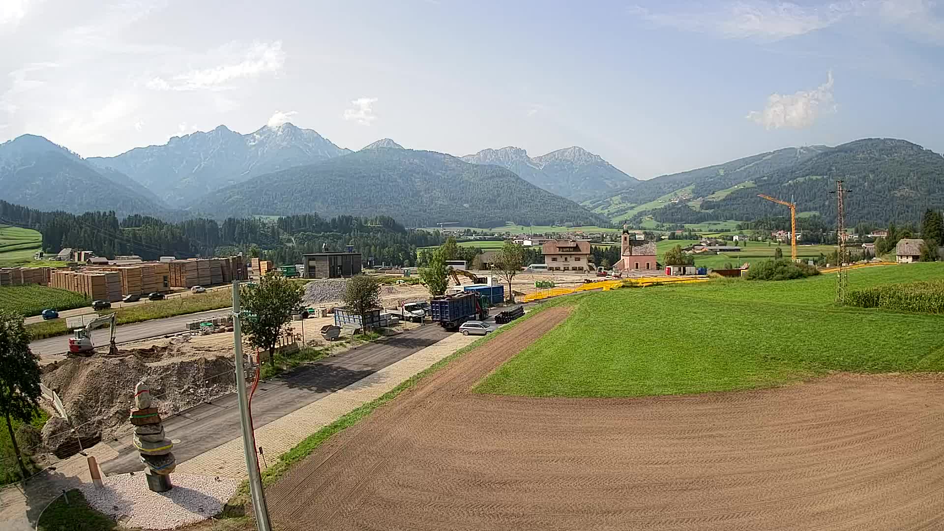 Webcam Rasun / Kronplatz – Vue en direct depuis la vallée d’Anterselva
