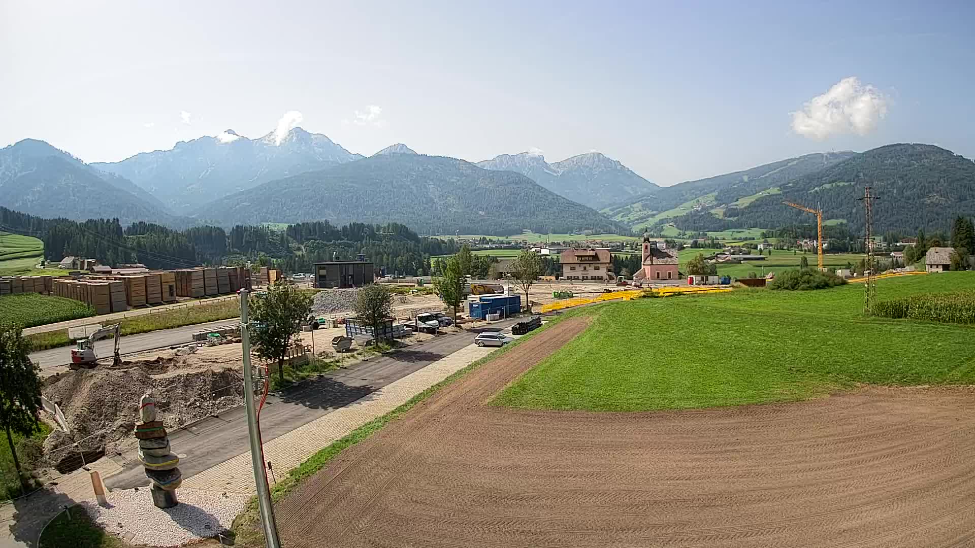 Webcam Rasun / Kronplatz – Vista en vivo desde el valle de Anterselva