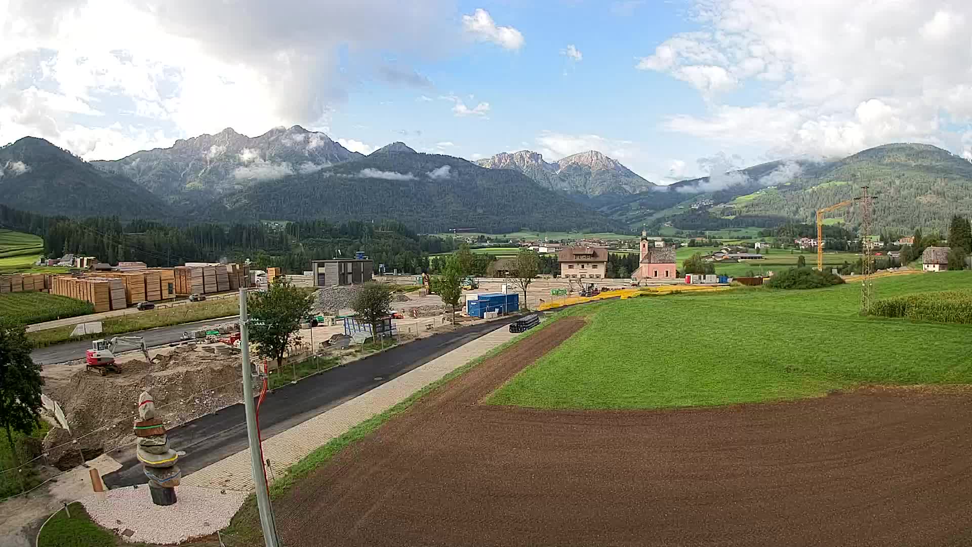 Web kamera Rasun / Kronplatz – Pogled v živo iz doline Anterselva