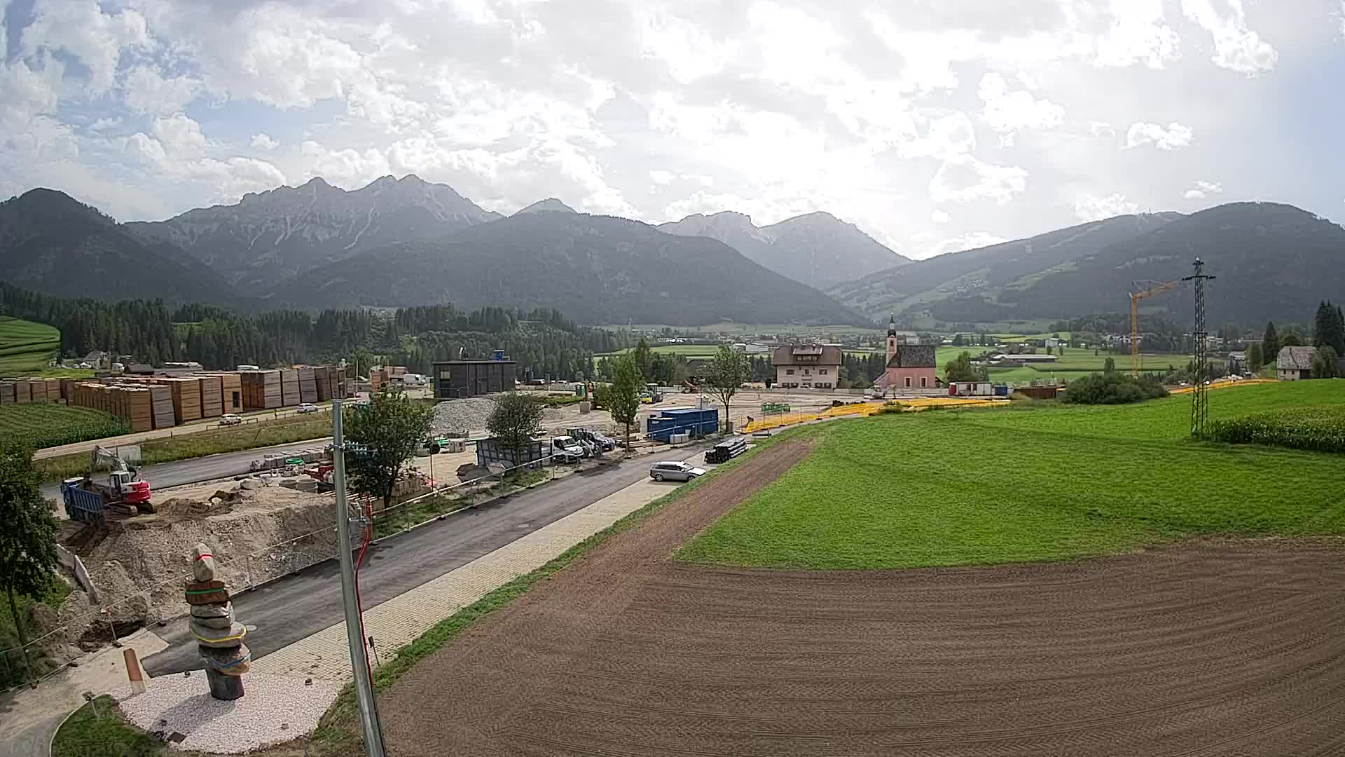 Webcam Rasun / Kronplatz – Vista en vivo desde el valle de Anterselva