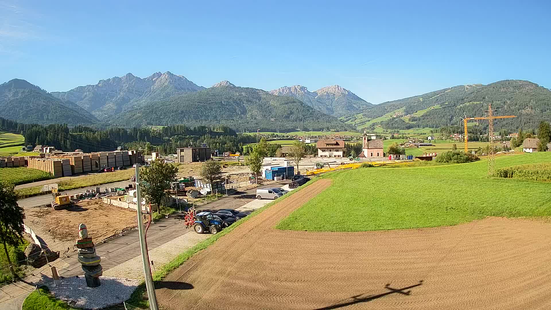 Webcam Rasun / Kronplatz – Vista en vivo desde el valle de Anterselva