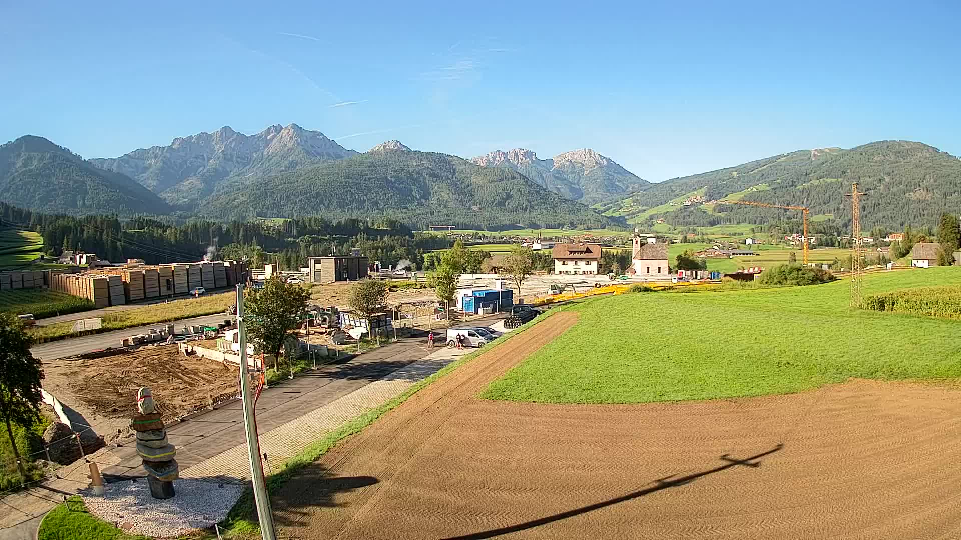 Webcam Rasun / Kronplatz – Vista en vivo desde el valle de Anterselva