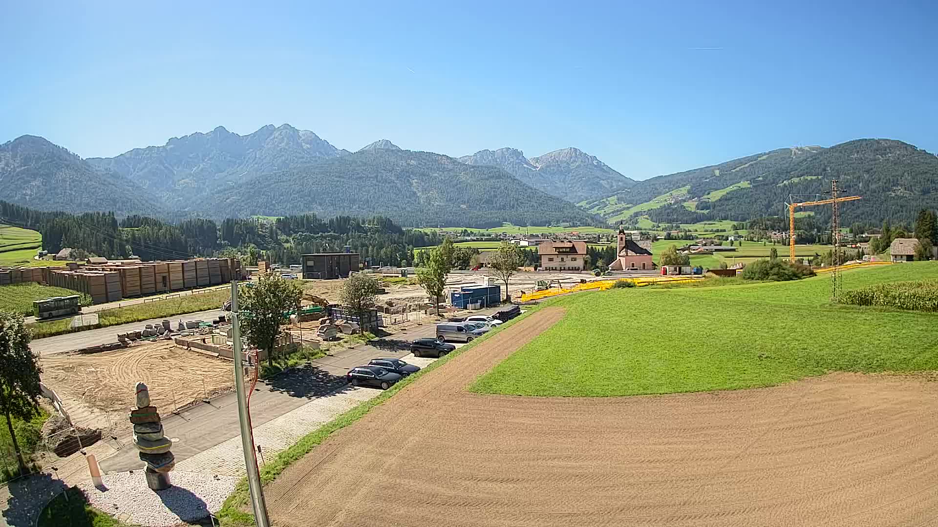 Webcam Rasen / Kronplatz – Live View from the Antholzertal Valley