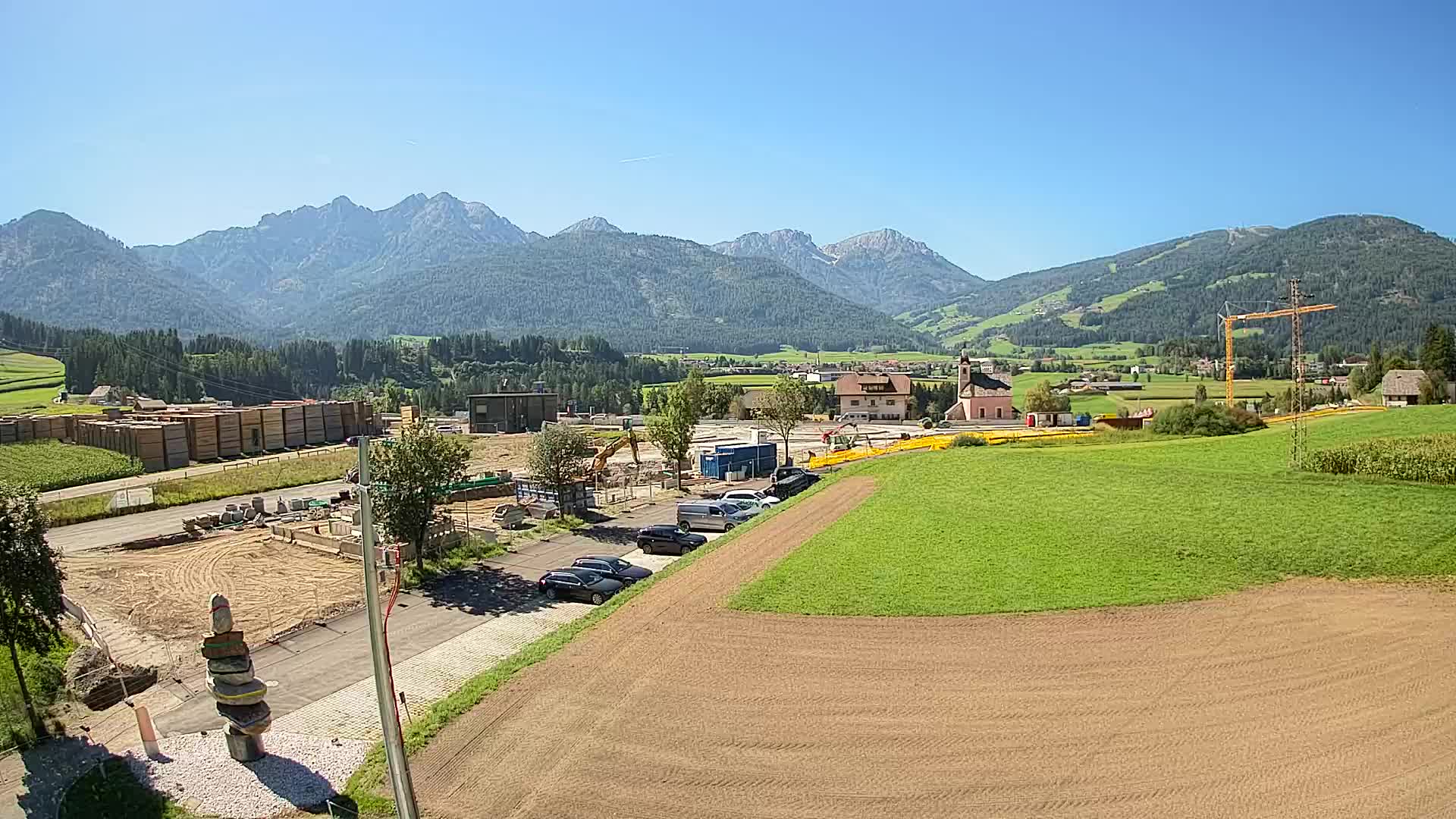 Webcam Rasen / Kronplatz – Live View from the Antholzertal Valley