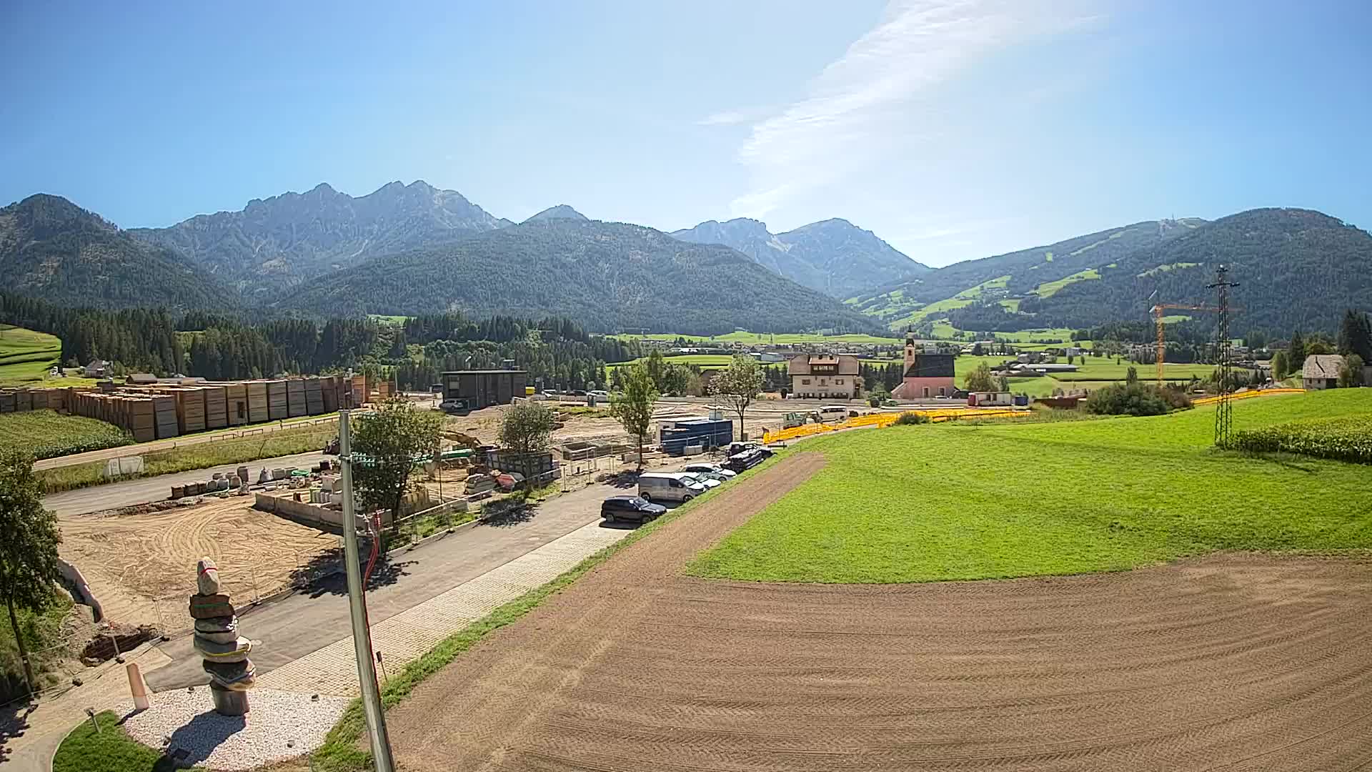 Webcam Rasun / Kronplatz – Vista en vivo desde el valle de Anterselva