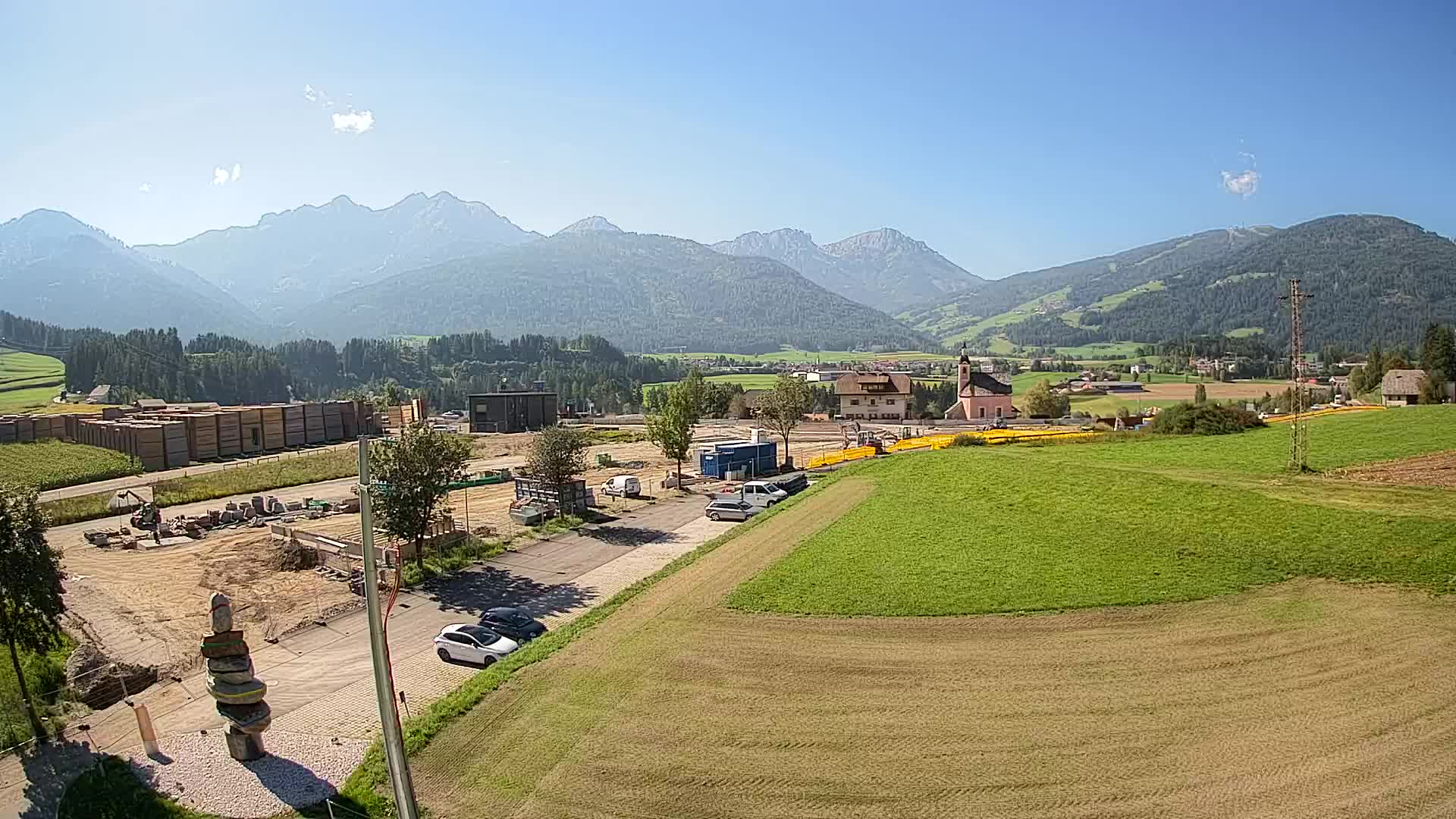 Webcam Rasun / Kronplatz – Vista en vivo desde el valle de Anterselva