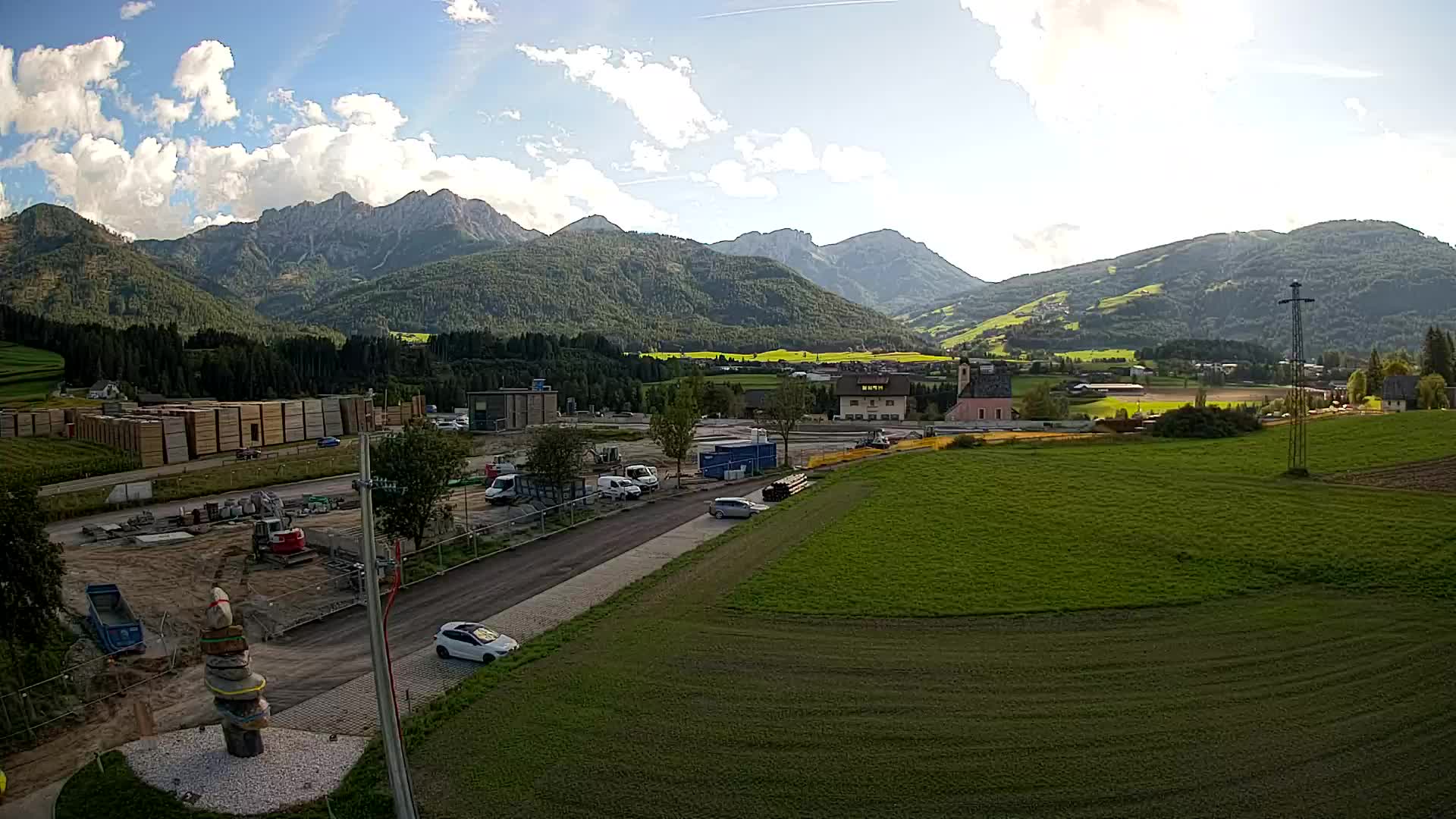 Webcam Rasun / Plan de Corones – Vista live dalla Valle di Anterselva