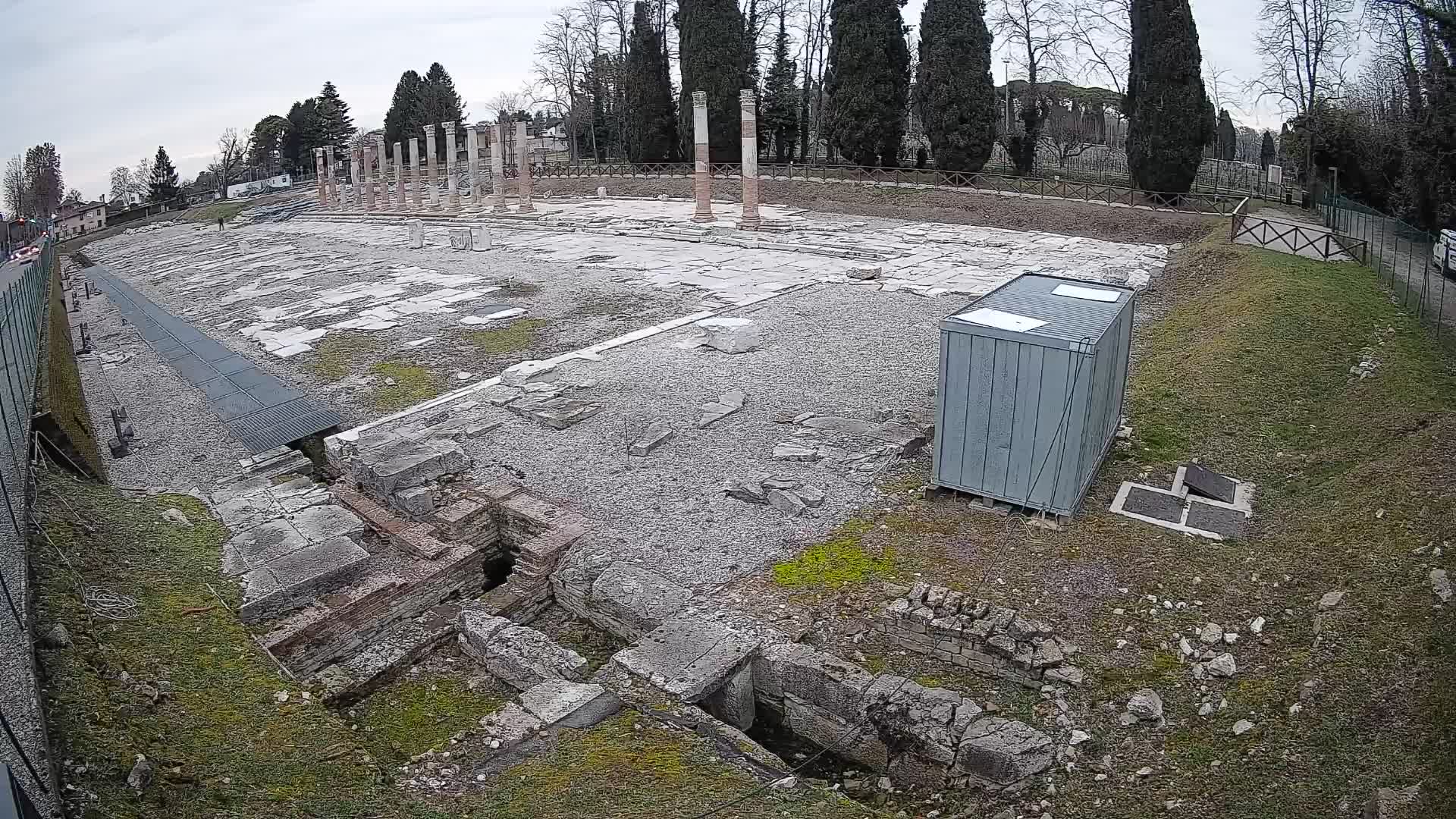 Webcam Foro Romano di Aquileia – Live View of the Ancient Roman Forum