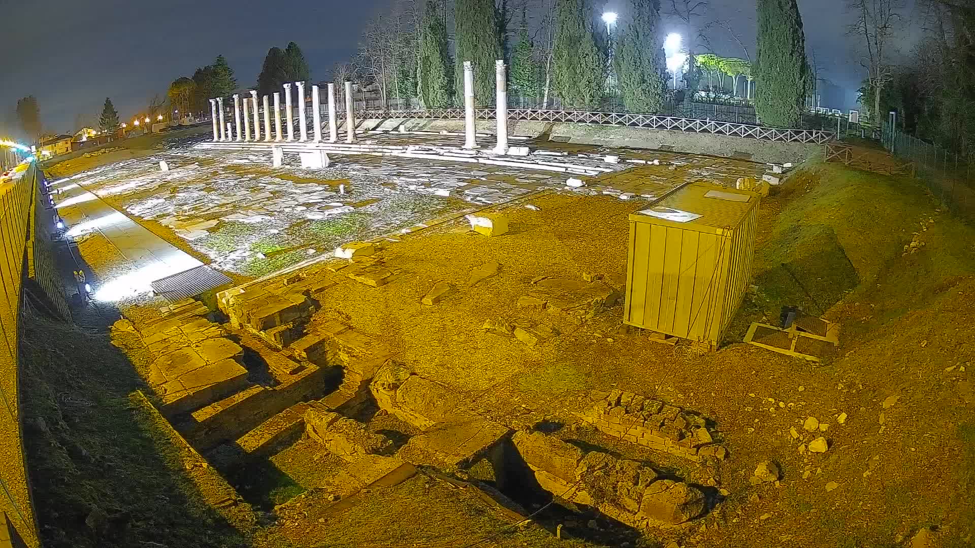 Webcam Foro Romano di Aquileia – Live View of the Ancient Roman Forum