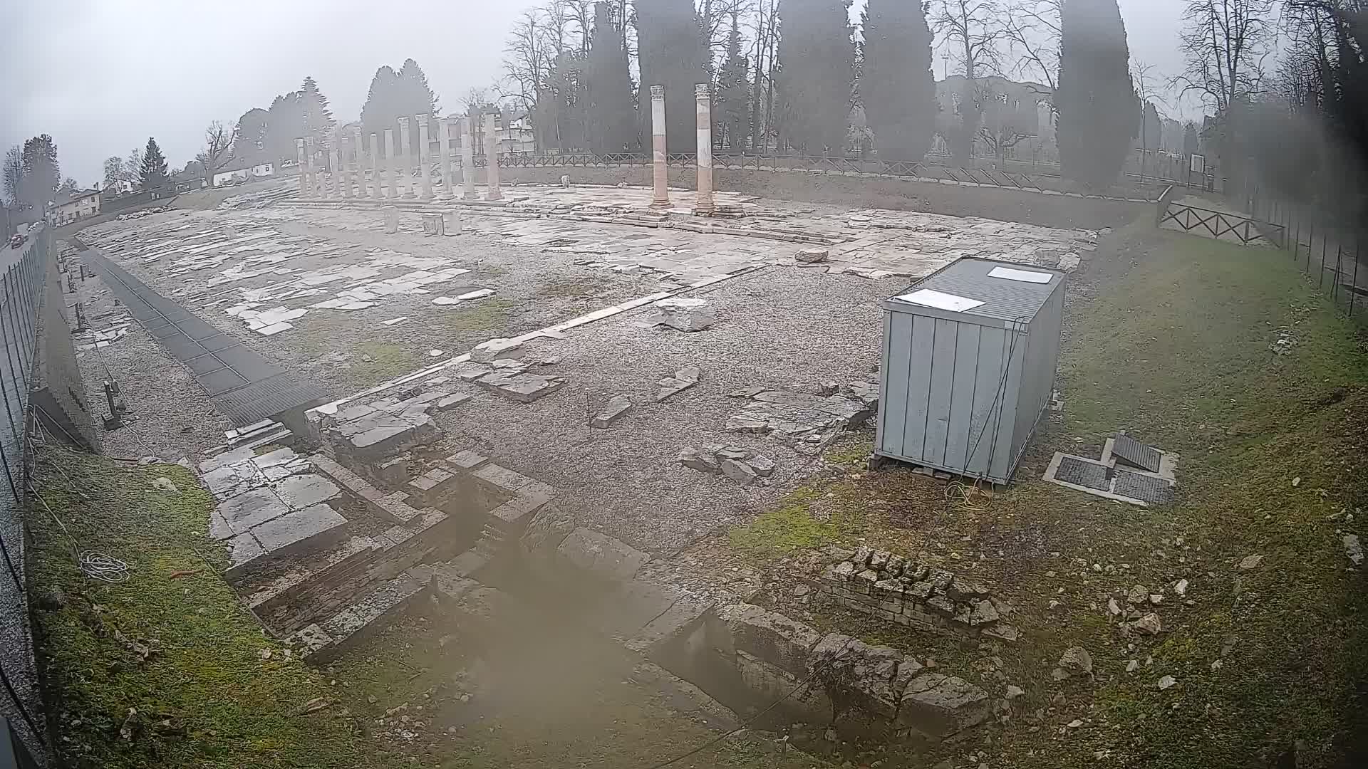 Webcam Forum Romanum von Aquileia – Liveblick auf das antike Zentrum