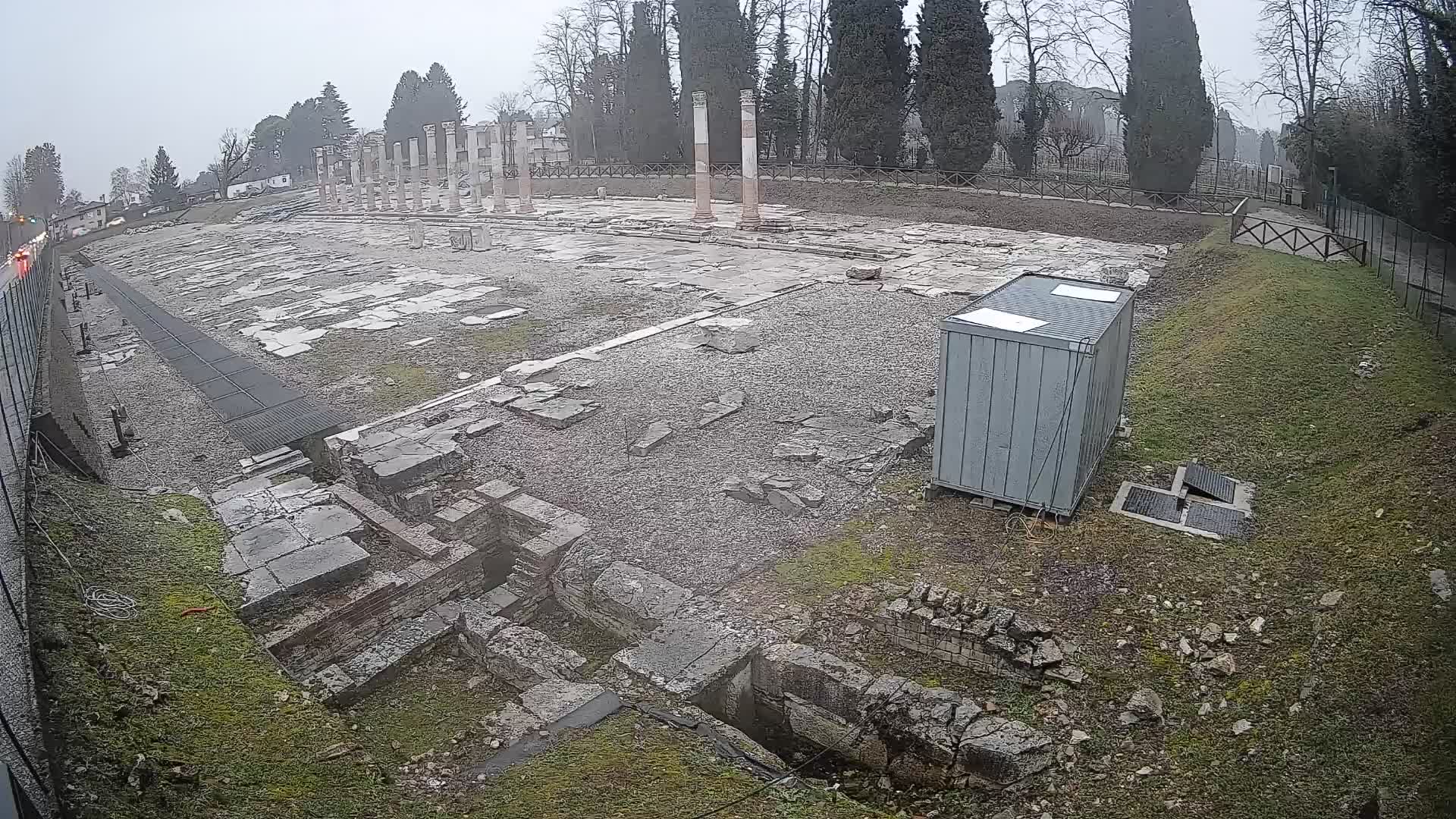Webcam Foro Romano di Aquileia – Live View of the Ancient Roman Forum