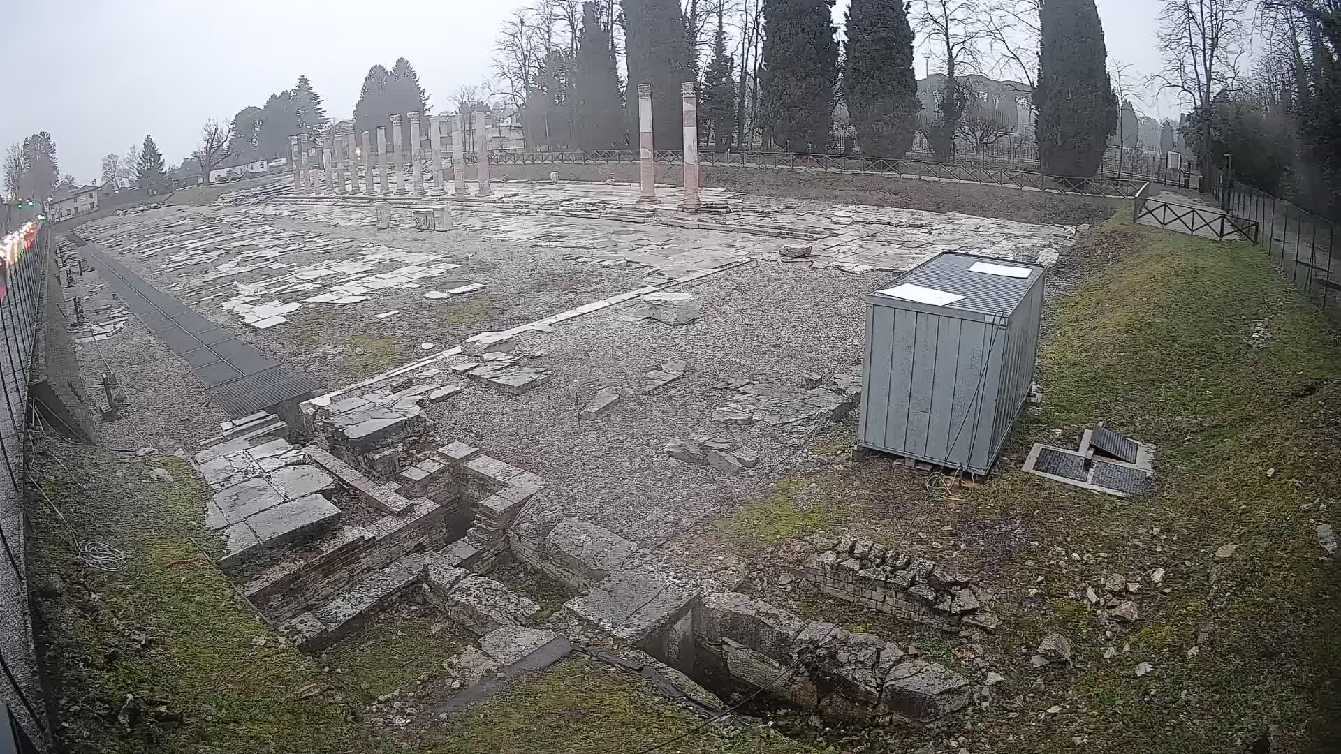 Webcam Foro Romano di Aquileia – Live View of the Ancient Roman Forum