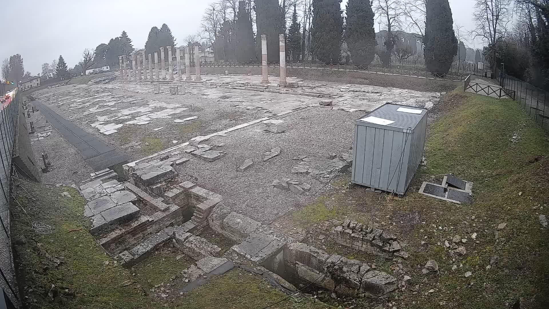 Webcam Foro Romano di Aquileia – Live View of the Ancient Roman Forum