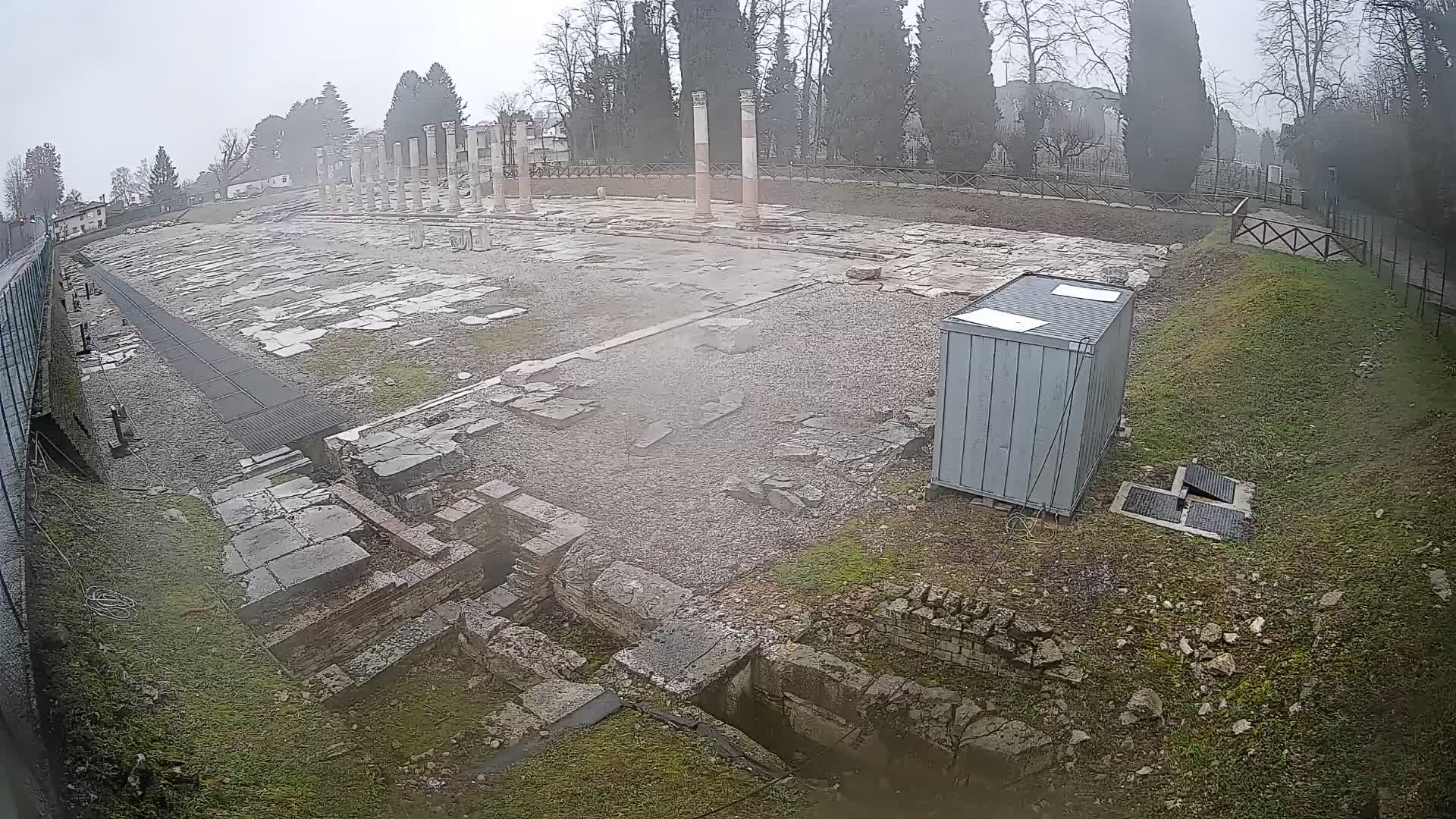 Webcam Foro Romano di Aquileia – Live View of the Ancient Roman Forum