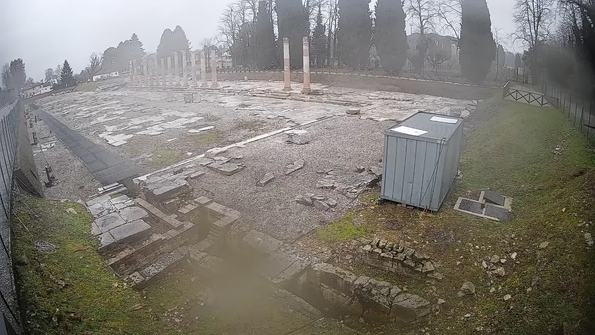 Webcam Forum Romanum von Aquileia – Liveblick auf das antike Zentrum