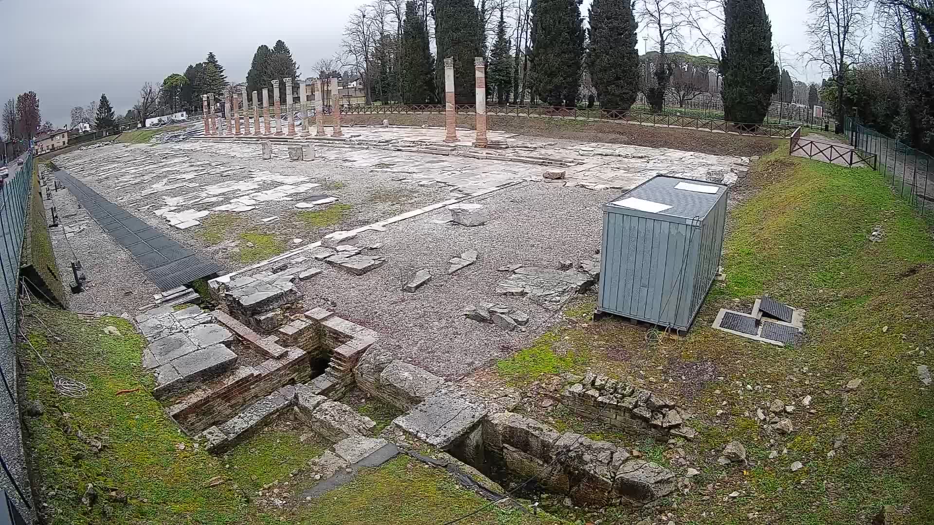 Webcam Foro Romano di Aquileia – Live View of the Ancient Roman Forum