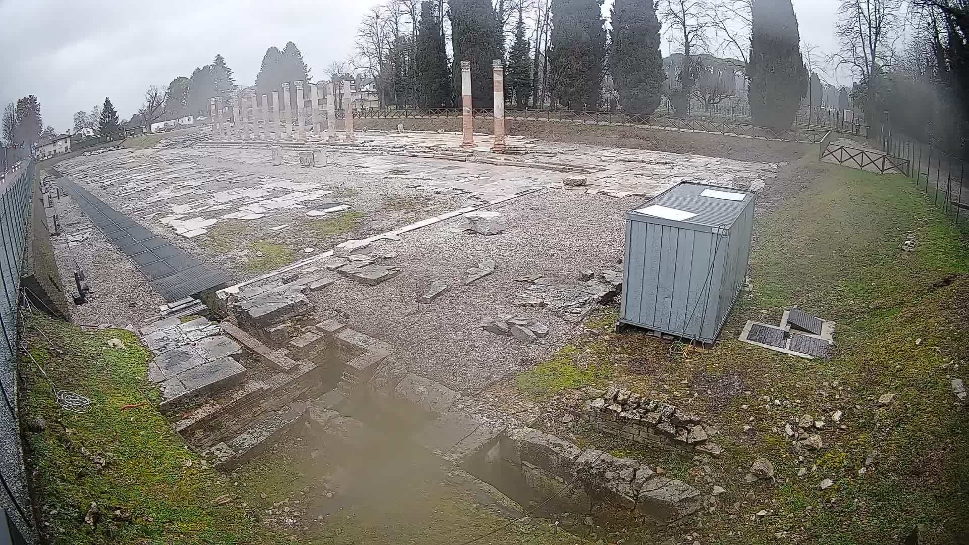 Webcam Foro Romano di Aquileia – Live View of the Ancient Roman Forum