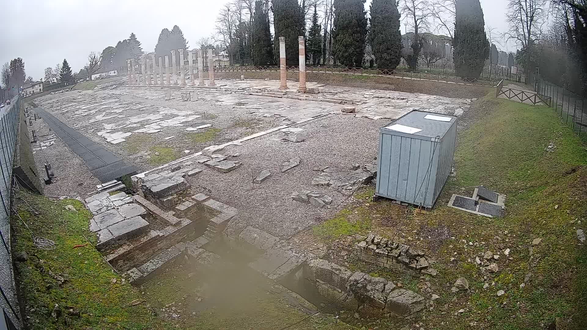 Webcam Forum Romanum von Aquileia – Liveblick auf das antike Zentrum