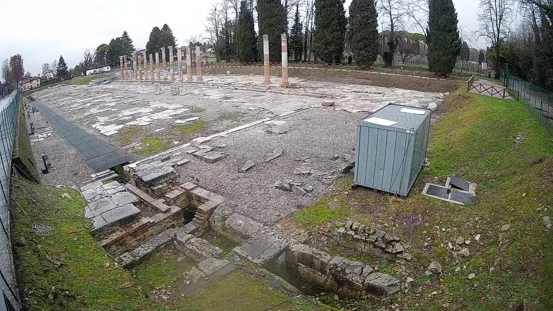 Webcam Foro Romano di Aquileia – Live View of the Ancient Roman Forum