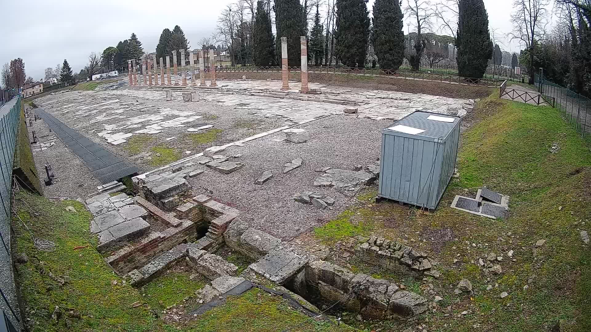 Webcam Foro Romano di Aquileia – Live View of the Ancient Roman Forum