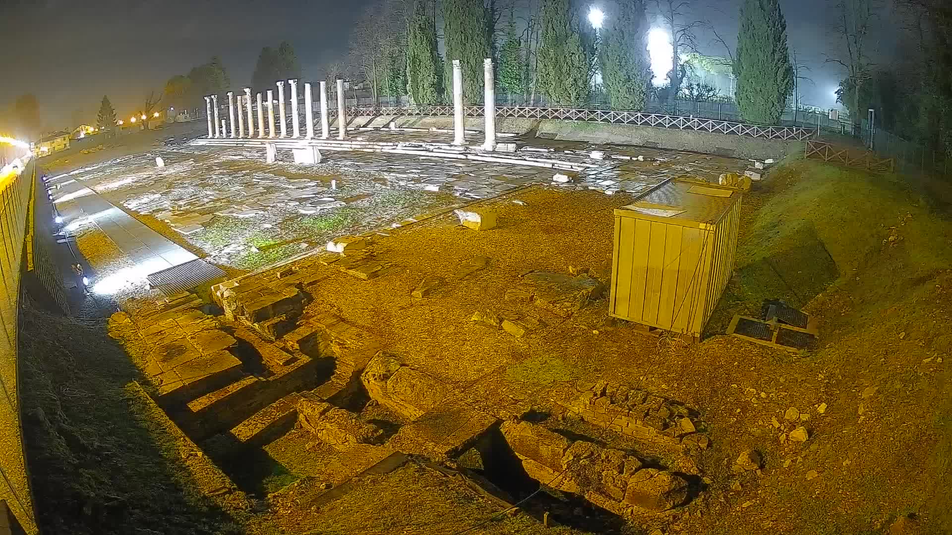 Webcam Foro Romano di Aquileia – Live View of the Ancient Roman Forum