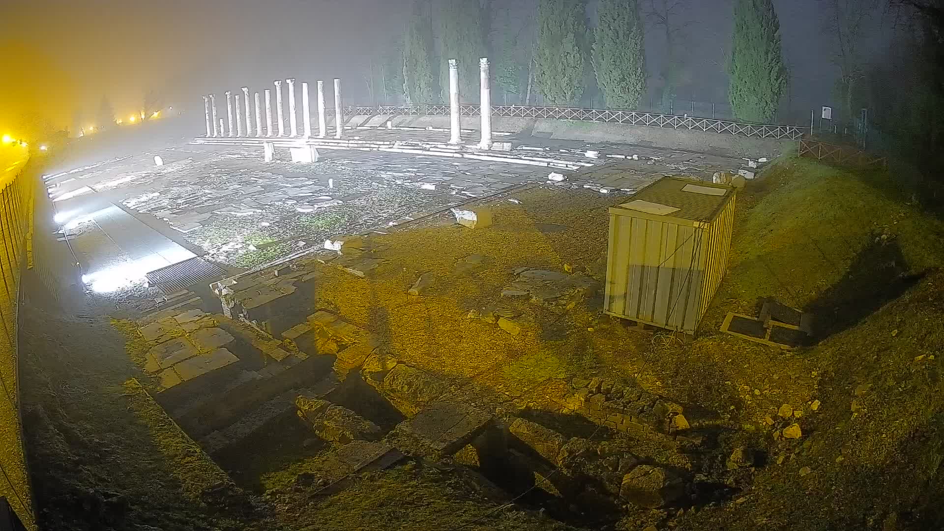 Webcam Forum Romanum von Aquileia – Liveblick auf das antike Zentrum